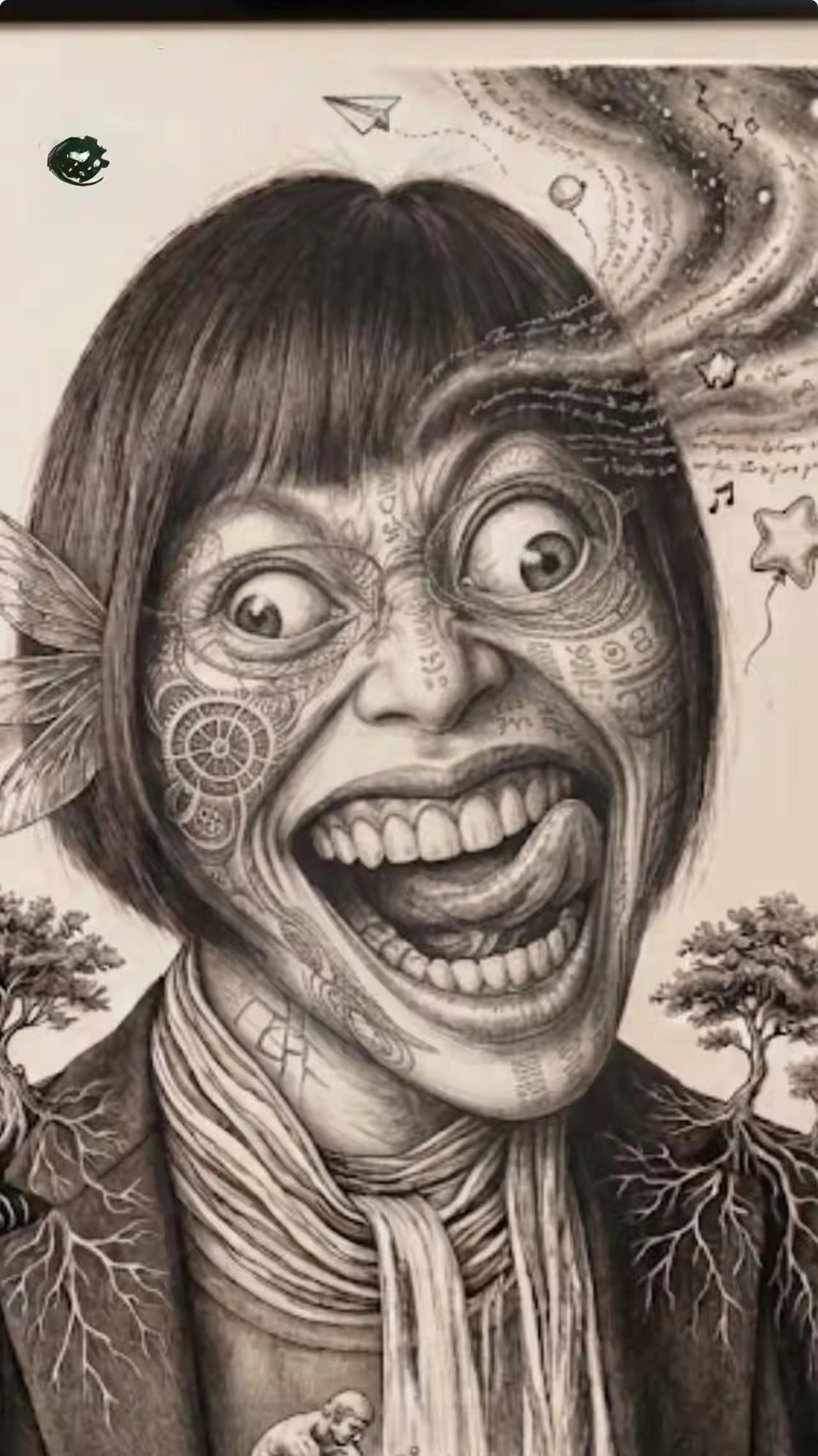 这一幅画，绝对是近期投稿里面顶尖的神作！果然高手在民间。
​看完这幅画，看得我心