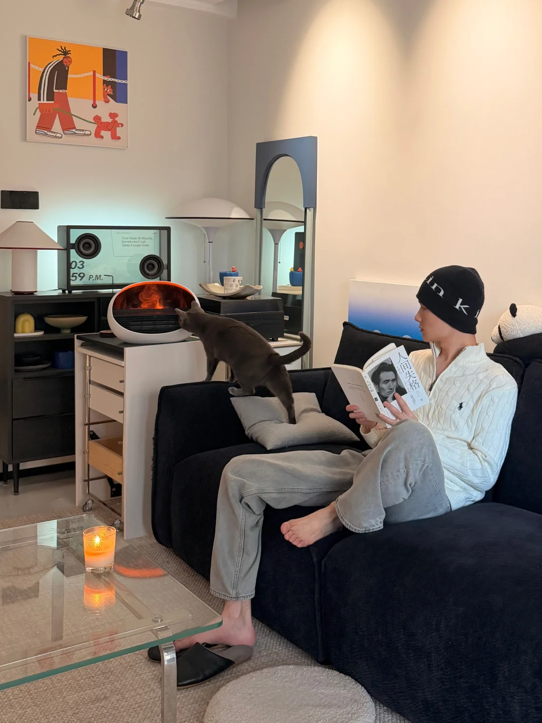 独居的第三个冬天，好在有取暖器带来的柔温