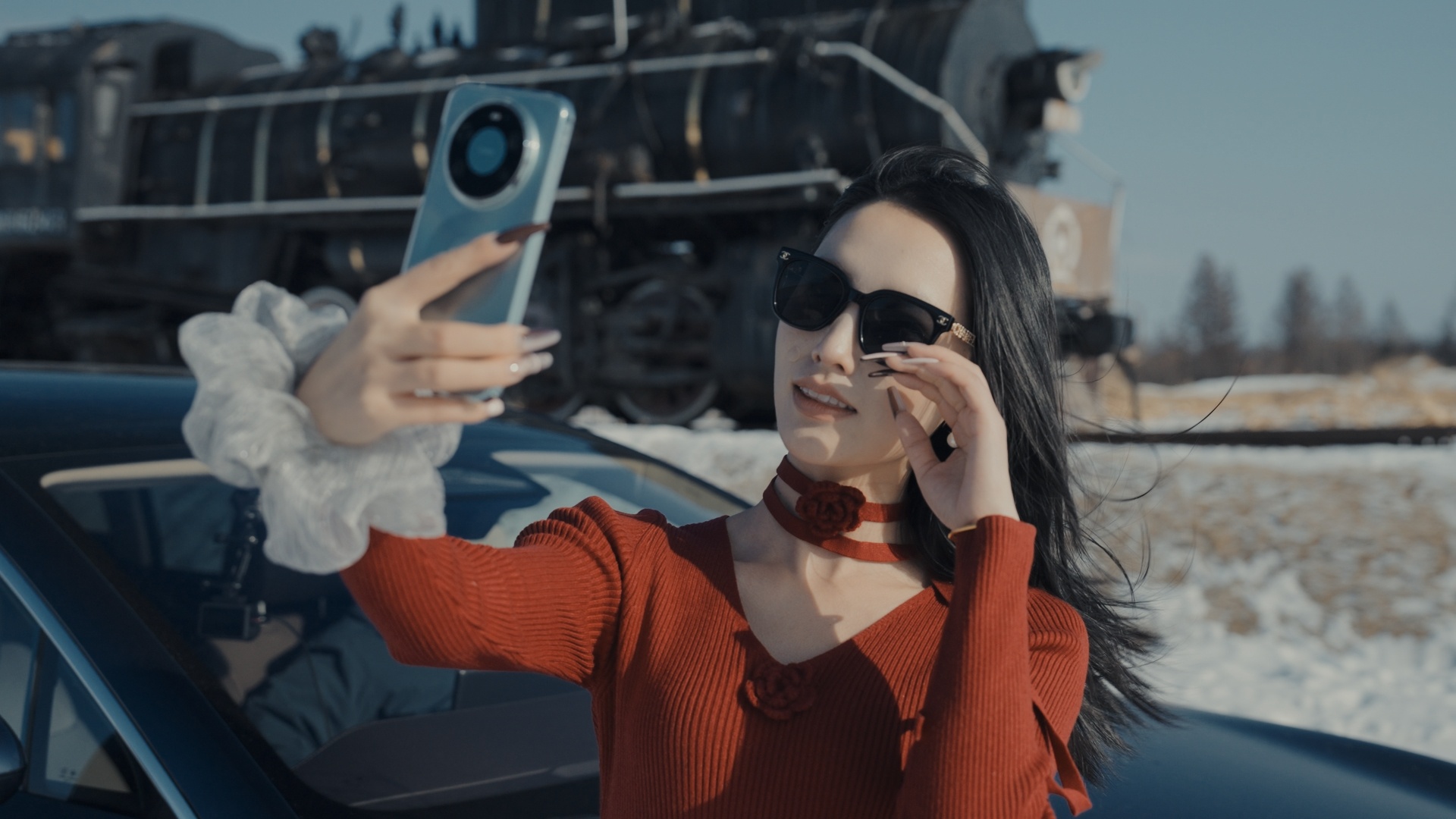 今日摄影：「北国风光」不得不说，本博的漂移技术，那是嘎嘎地