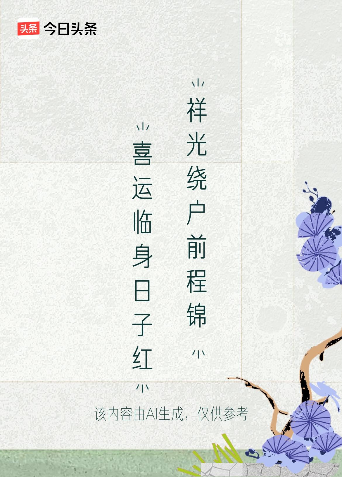 文学创作大会 这上联“喜运临身日子红”和下联“祥光绕户前程锦”对仗工整，喜庆吉祥