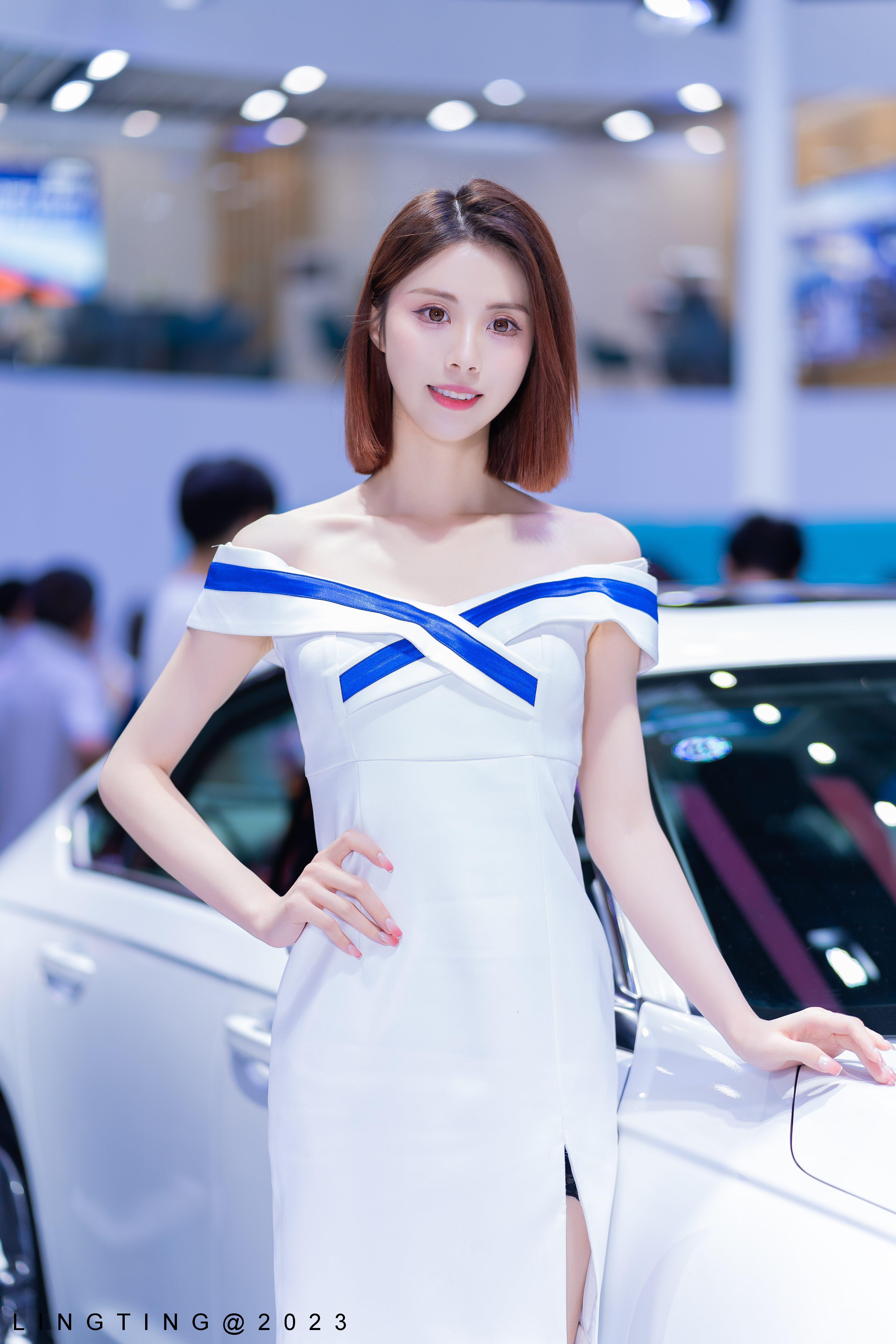 2023粤港澳大湾区车展模特：MMMmicky  摄影后期：​​​