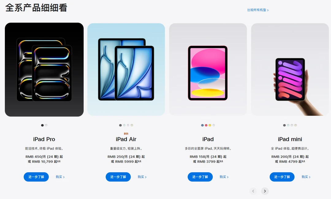 iPad全线涨价，最低涨幅800+