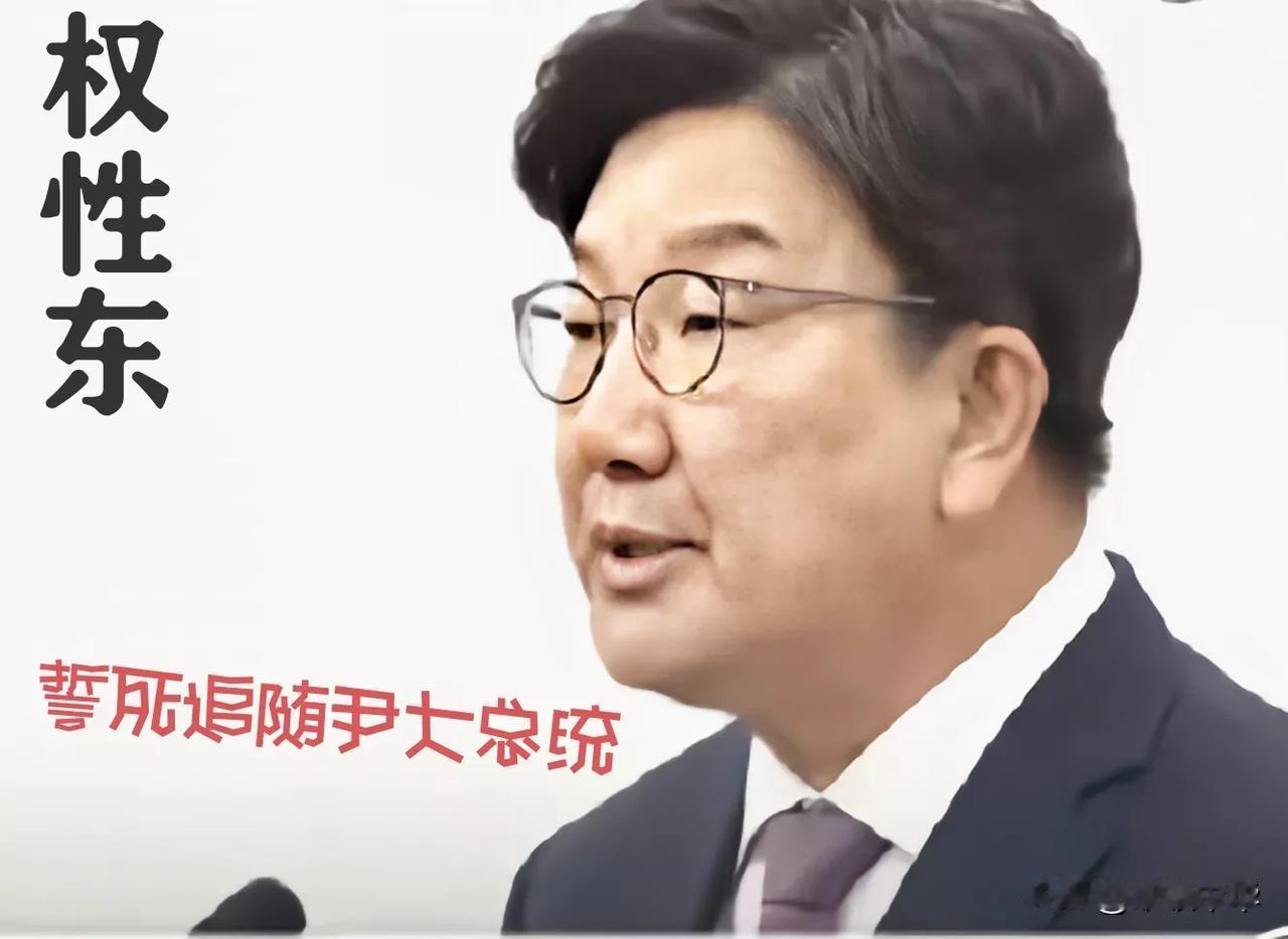 被秋后算帐，权性东是尹锡悦的铁杆支持者，对“戒严令”的是非对错不予考虑，在全国及