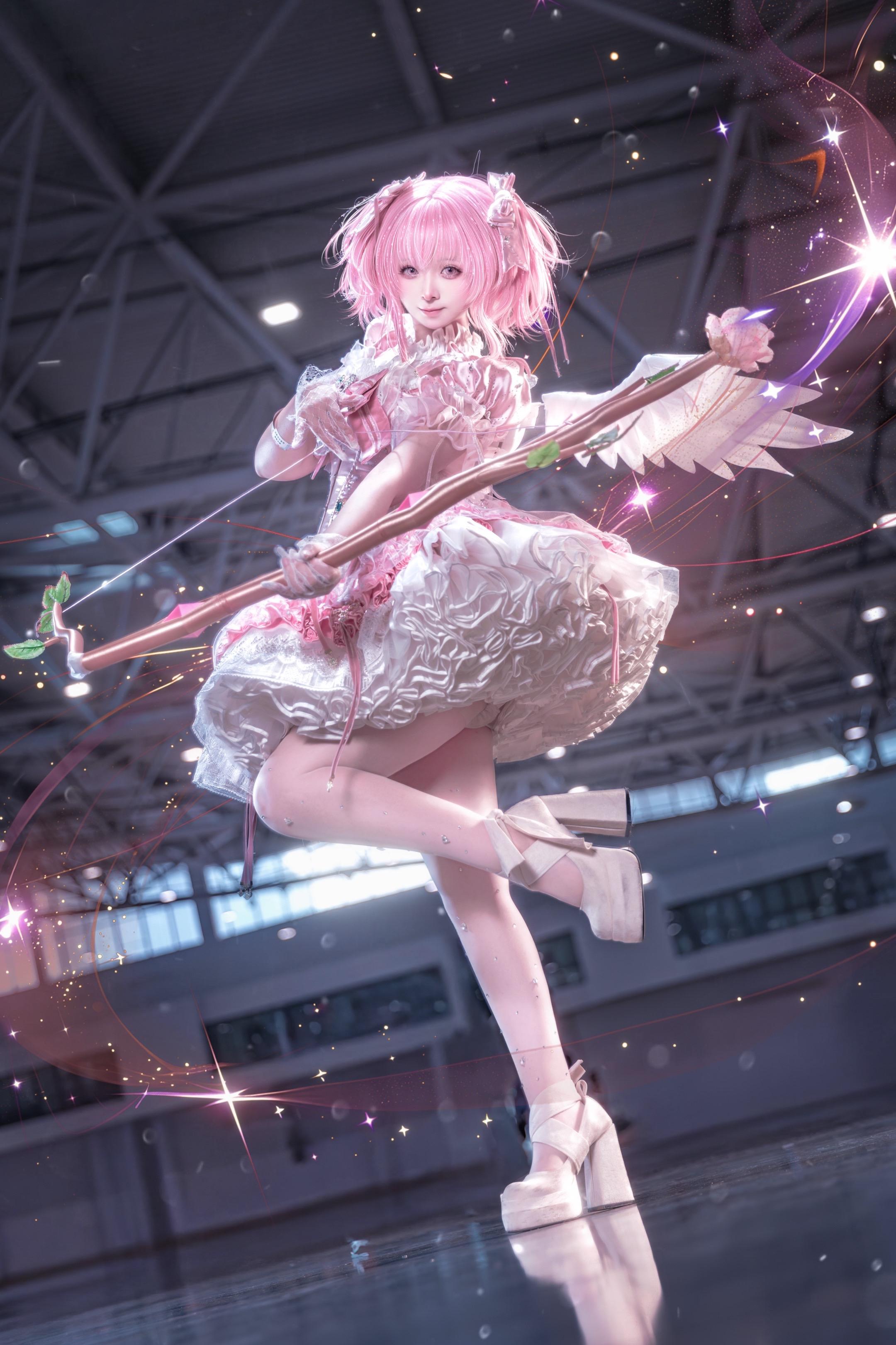 我不想让曾经相信过希望的魔法少女们哭泣。📷：  美丽的赛博头发