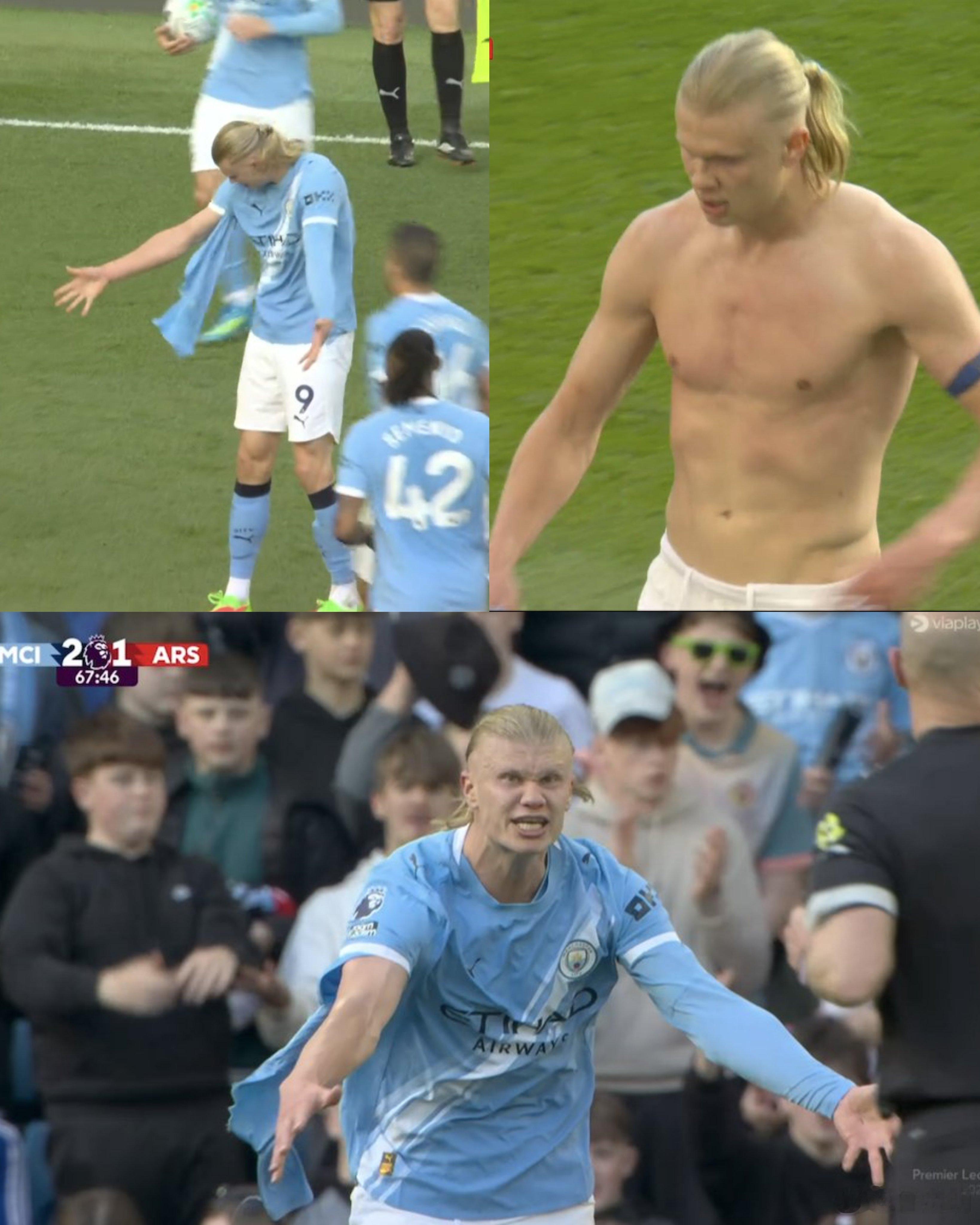 【新款】哈兰德这一套是春季新款吗？英超曼城vs阿森纳英超