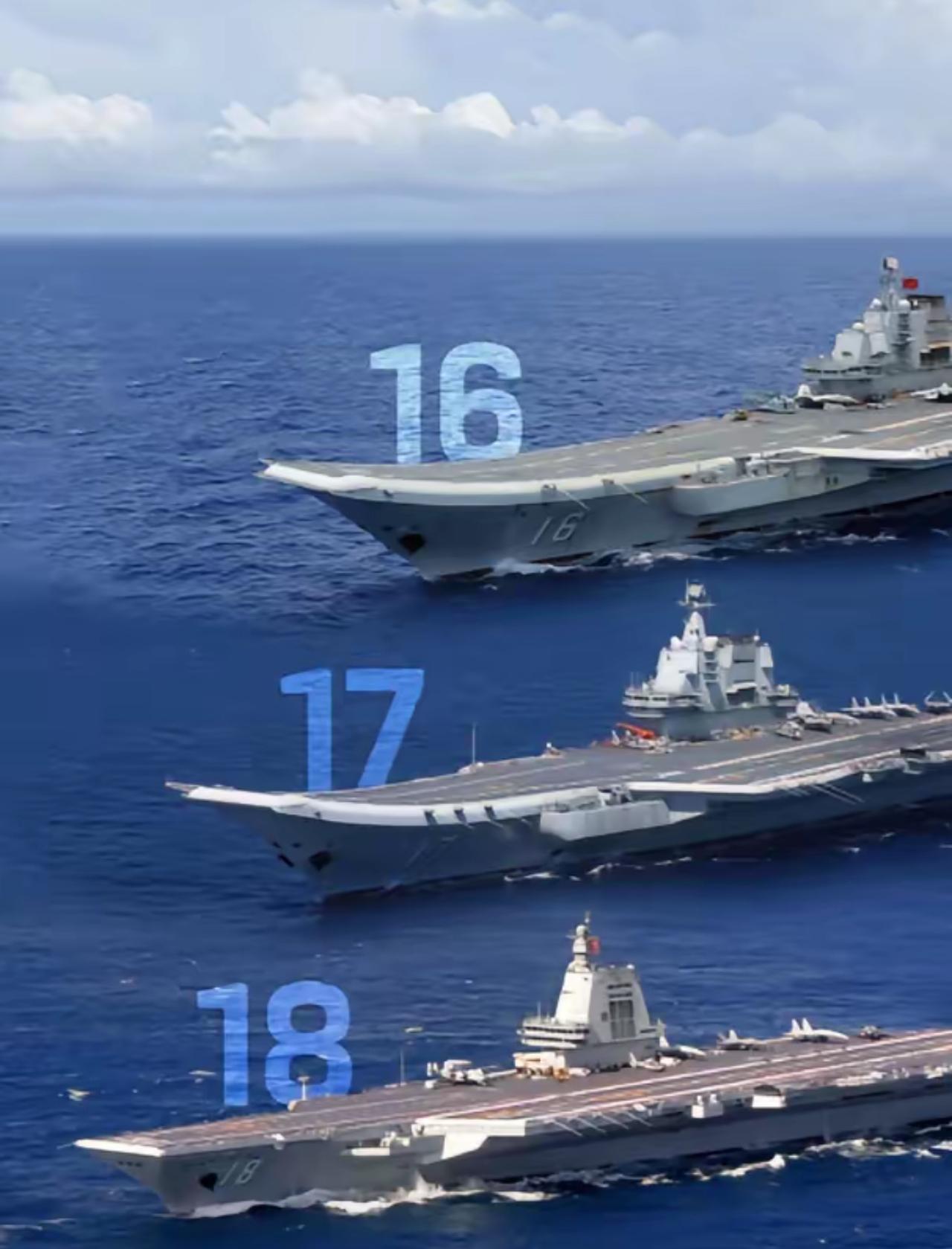 中华人民共和国正式向全世界宣告两件大事：
第一件就是，我们的福建舰航母正式服役了