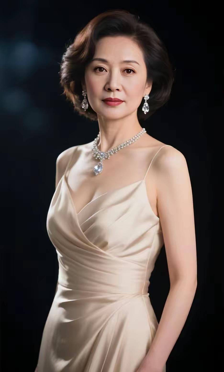 40岁女人
四十华年韵味彰，
熟姿丰态韵流芳。
时风引领风姿俏，
胜却青涩少女妆