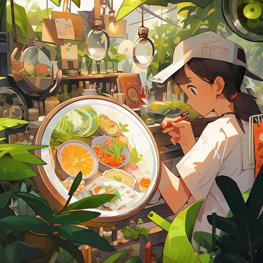 🔍 放大镜下的美食探秘：发现隐藏的美食宝藏！
🍽️ 在这座城市的每个角落，都