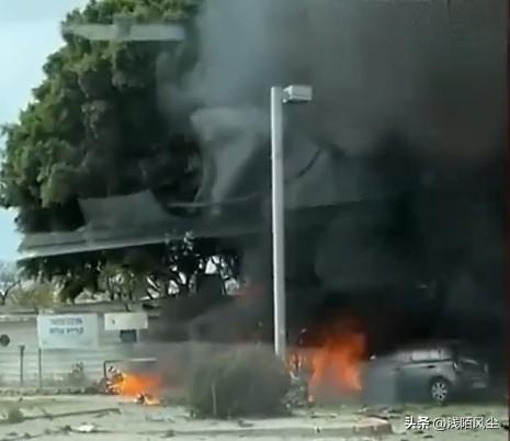 据以色列广播电台报道，拦截导弹短缺，伊朗导弹碎片坠落在特拉维夫市中心，有人受伤，