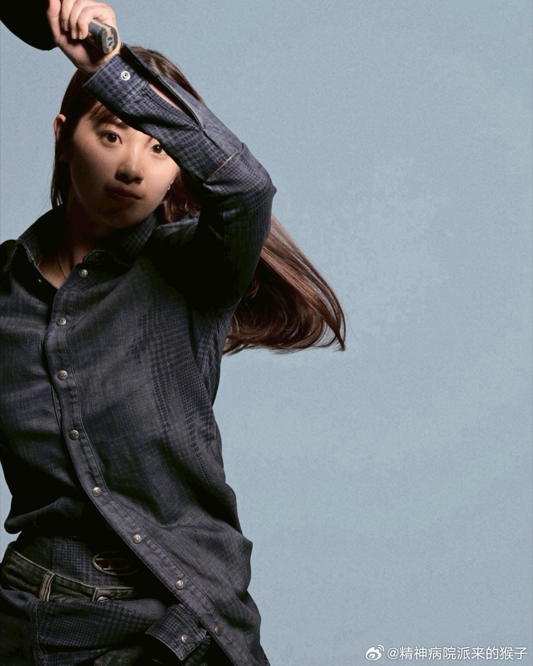 长崎美柚：我登上了生活方式与时尚杂志《Tarzan》的「运动员与牛仔」特辑。这次