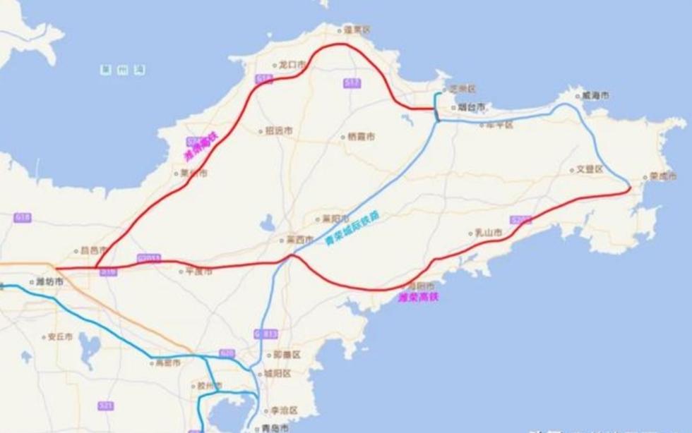 青荣城际铁路与潍荣高铁（潍莱高铁的延伸线）在荣成站的贯通运行确实是一个重要的区域