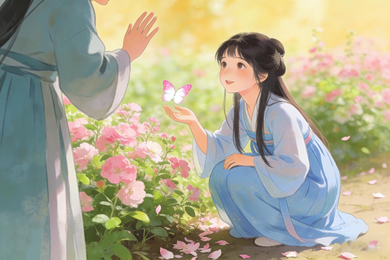 唐朝天宝年间，赵郡人李希仲在偃师当县令。他有个九岁的女儿叫闲仪，长得机灵可爱，整