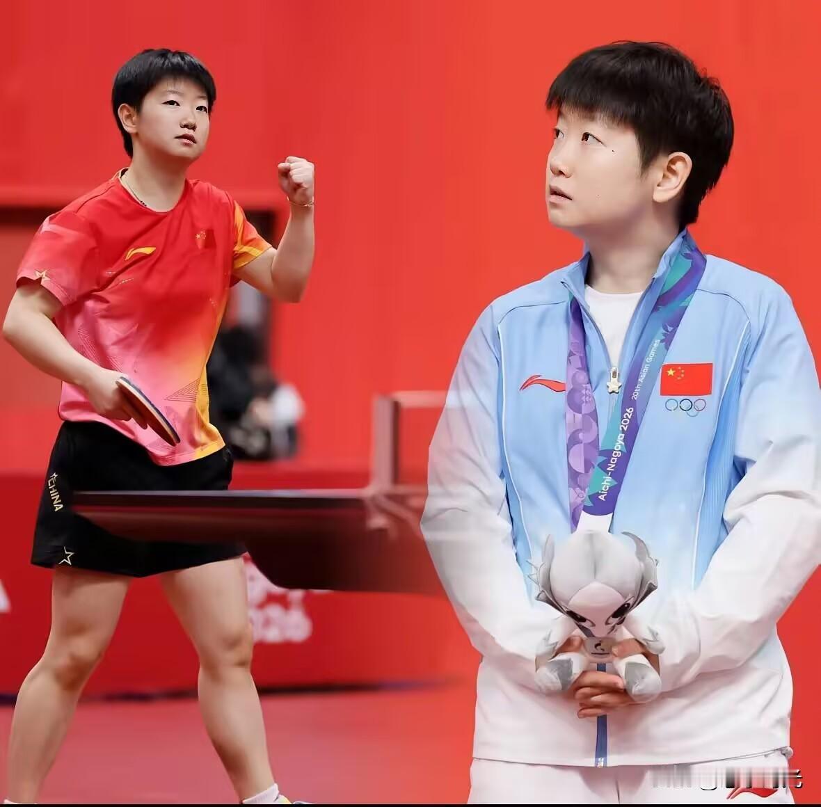 程靖淇终于说实话了。

孙颖莎要狠下心来，要少消耗自己。其实他想表达的是，莎莎要