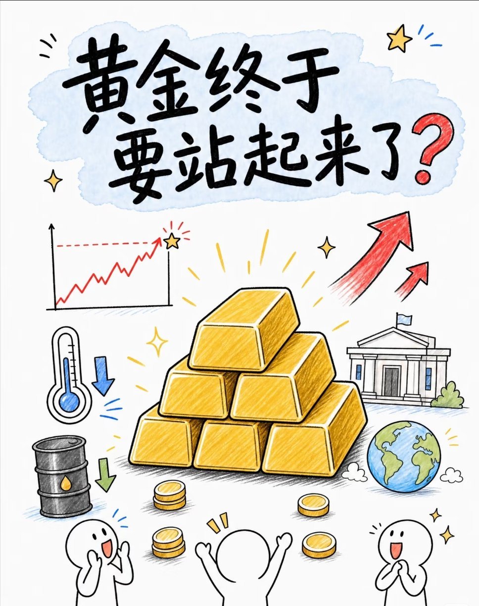 金价直接冲破4400美元💥就业降温 → 加息预期回落 → 美元走弱 → 资金回