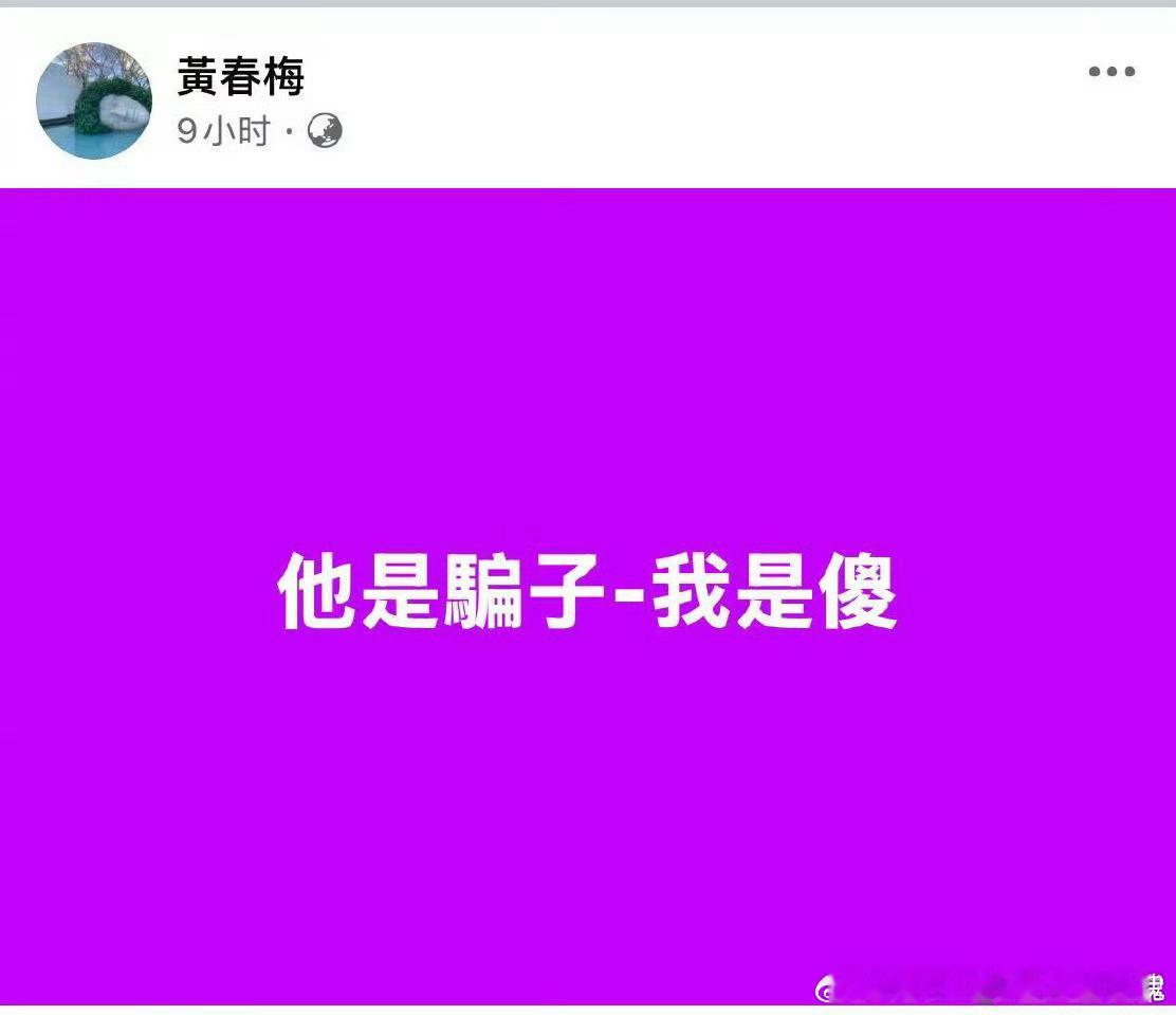 S妈凌晨发文他是骗子我是傻 他之前不是很悲伤吗？现在的妈妈提到的“他”到底是不是