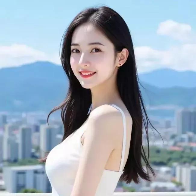 阳光下的都市精灵，笑靥如花，心旷神怡生活阳光美女 美的像仙子 城市雨后即景 丽人