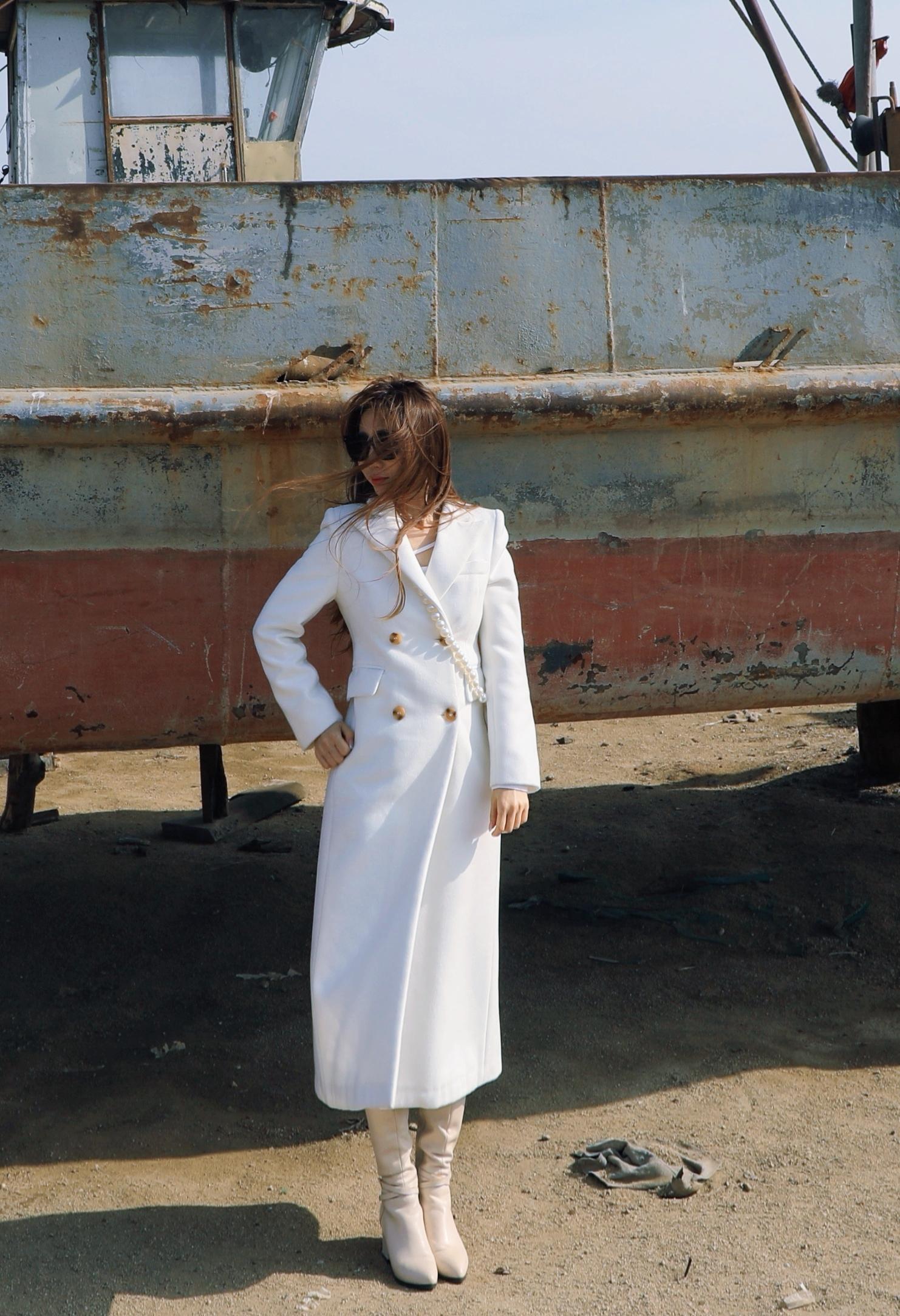 自由感拍照 随意穿搭