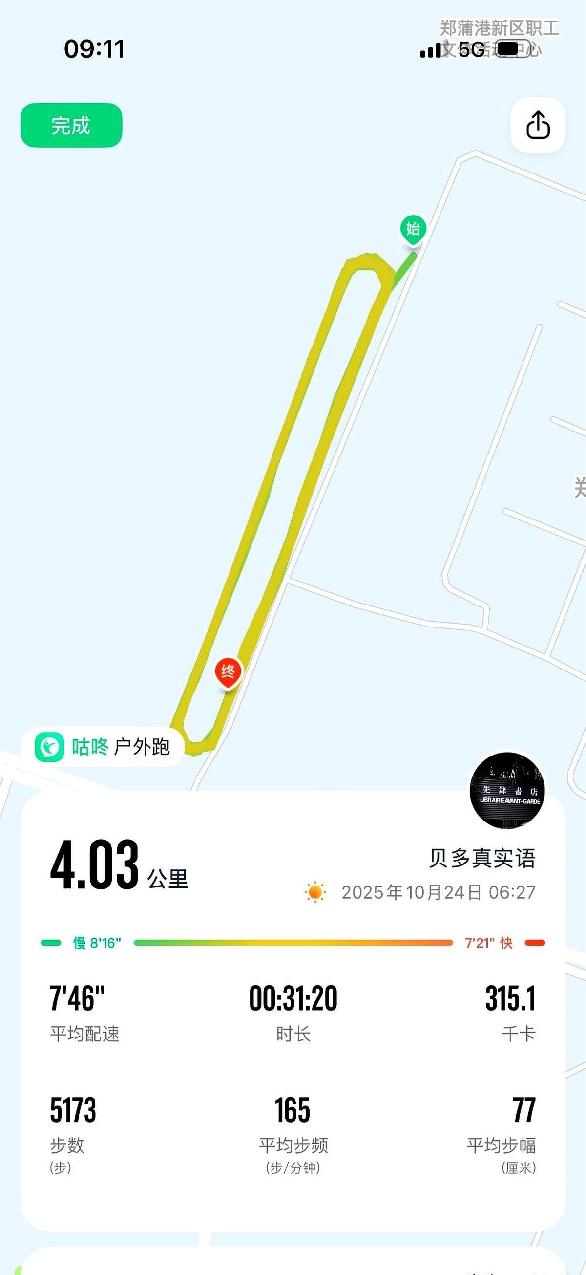 腿沉不是老，是太久没动

今早作者咬牙跑完4公里，脸肉立马绷回去。

他不再盯手