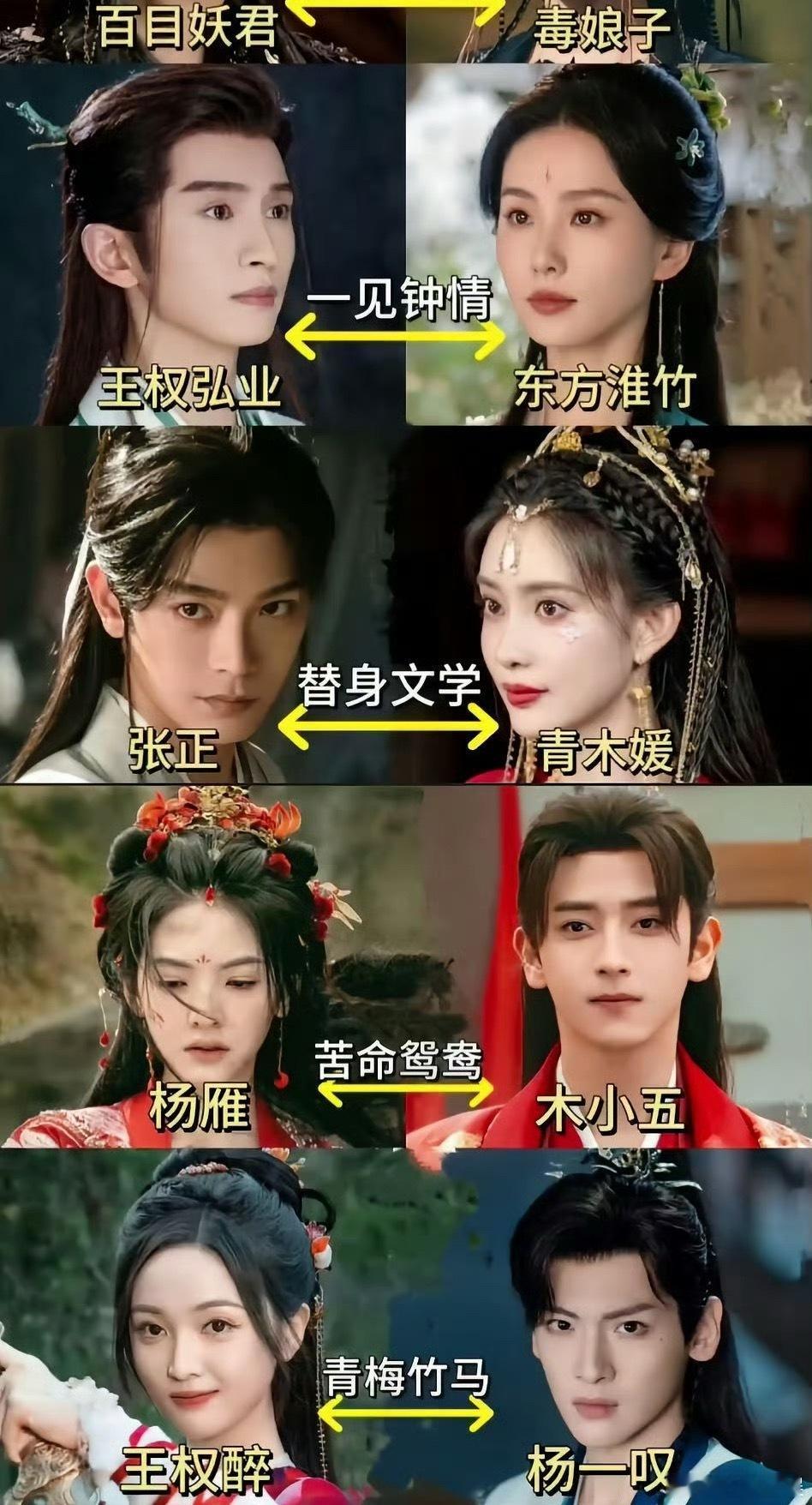 王一栩 配平哇～第一次看到这么多俊男靓女，《淮水竹亭》真的对颜值党很友好[憧憬]