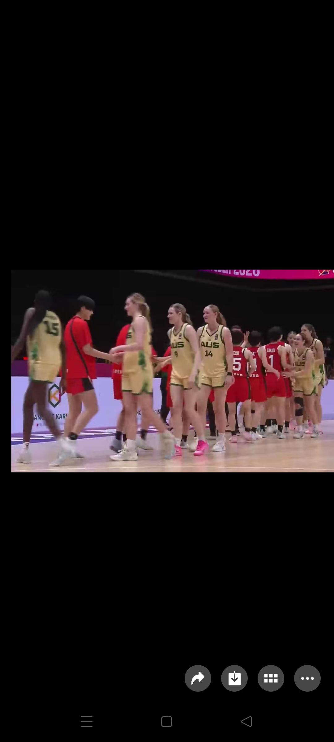 U18女篮亚洲杯中国59-78澳大利亚
日本82-83澳大利亚，日本女篮真的这么