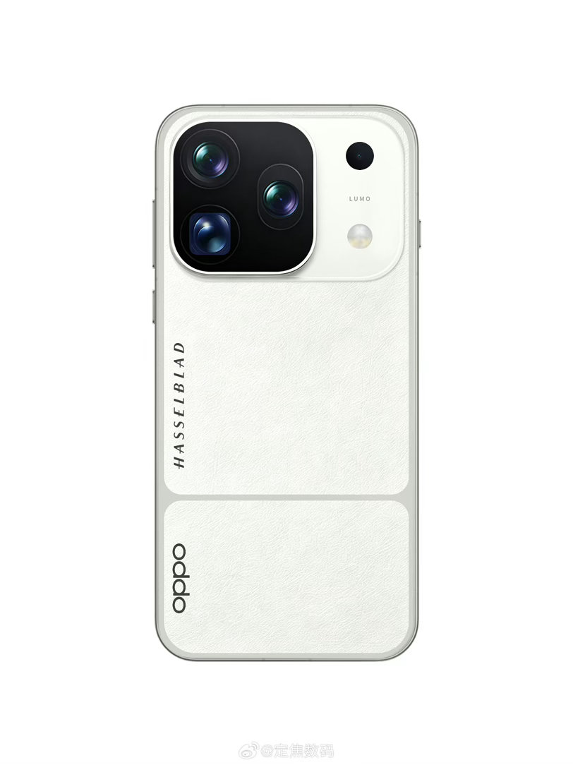 OPPO Find X10的渲染图曝光，大矩形底座上套小矩形镜头，也会有天蓝色这