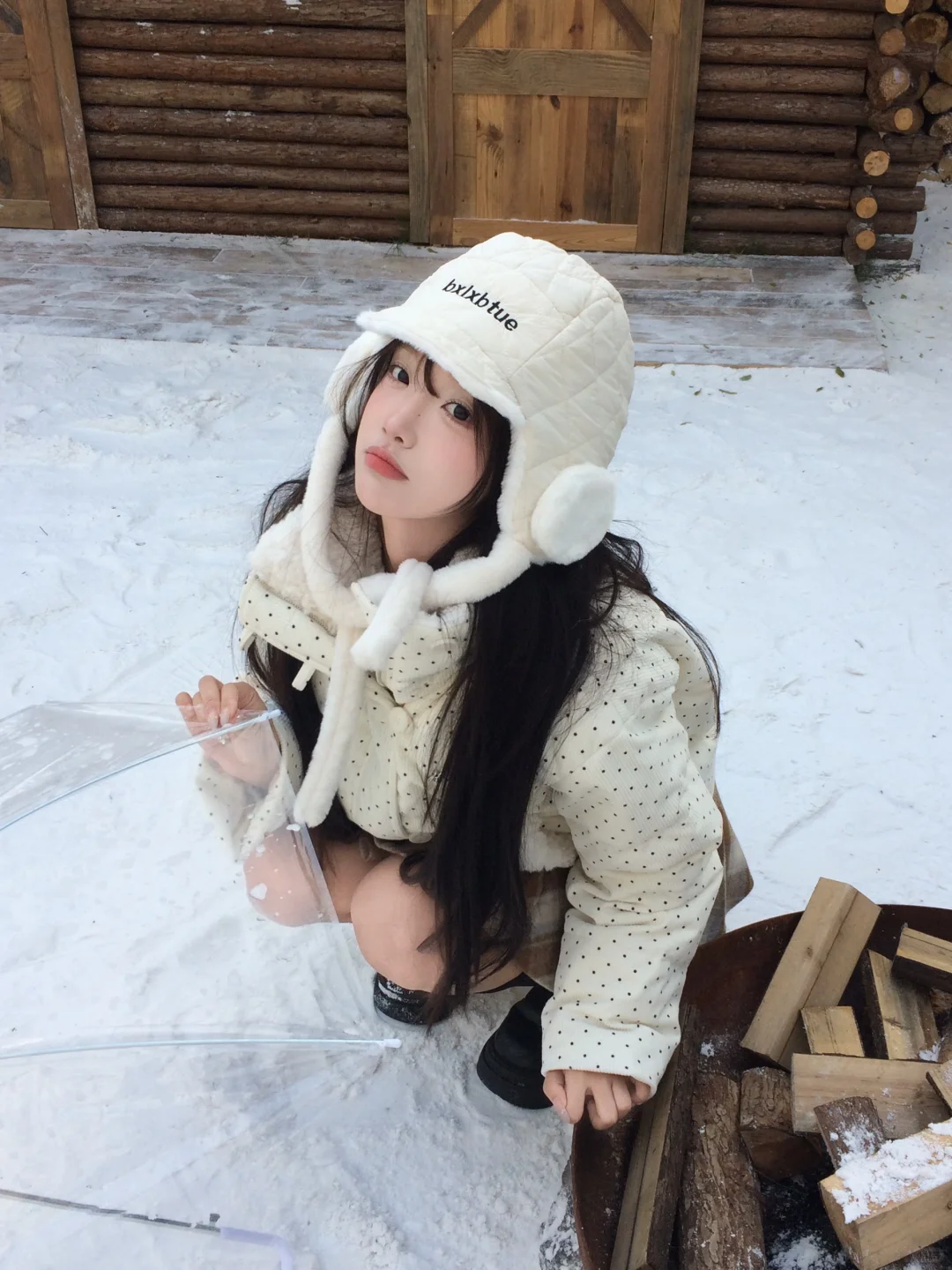 南方孩子也是在杭州看上雪了