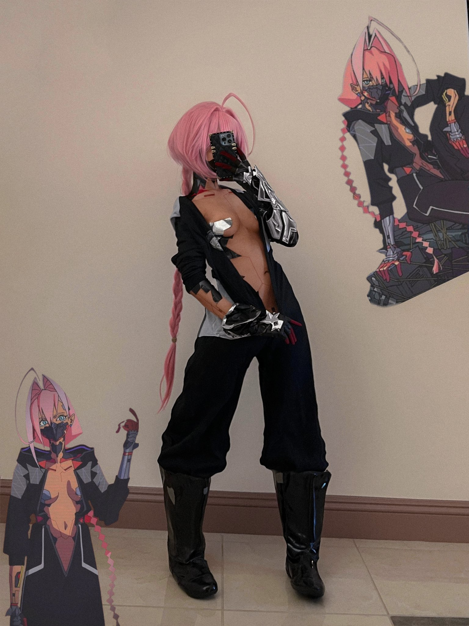 《赛博朋克边缘行者2》角色「塔莉亚·杨」COS。（X：deceased_asf）