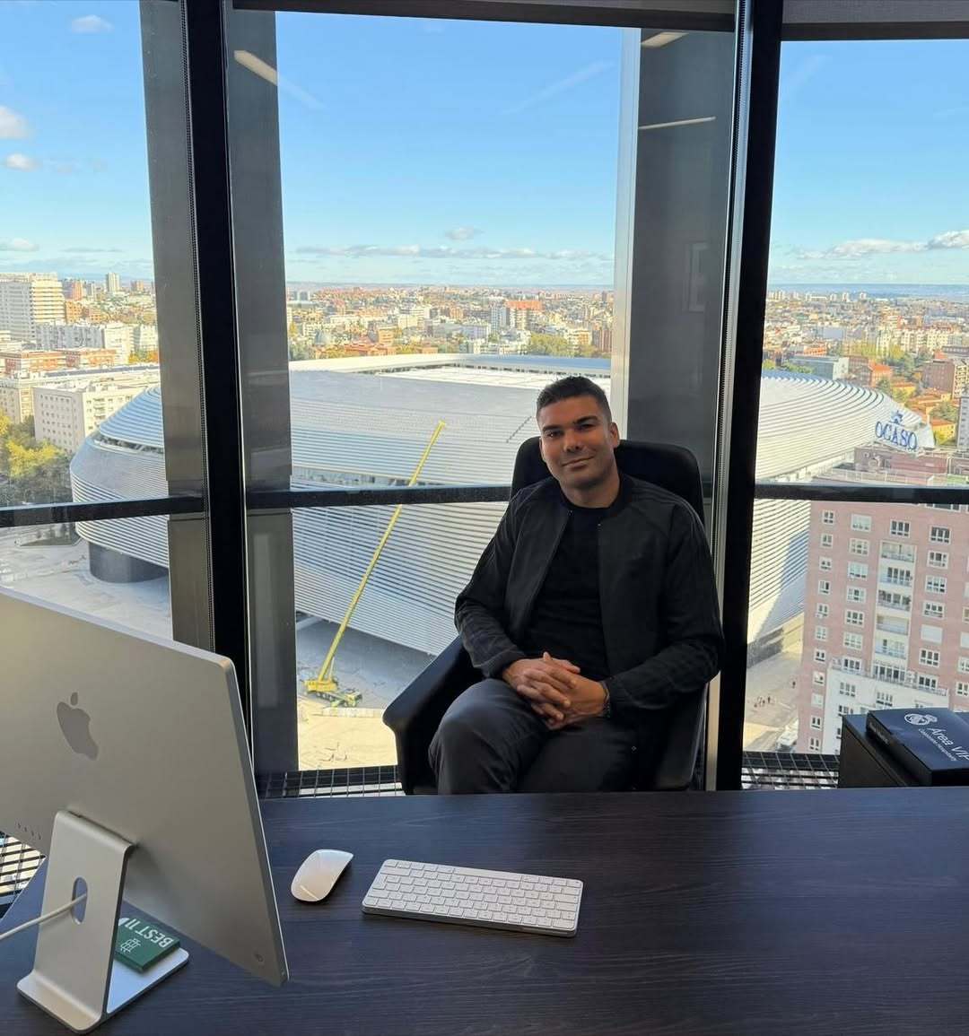 卡塞米罗在马德里。🤍🏠