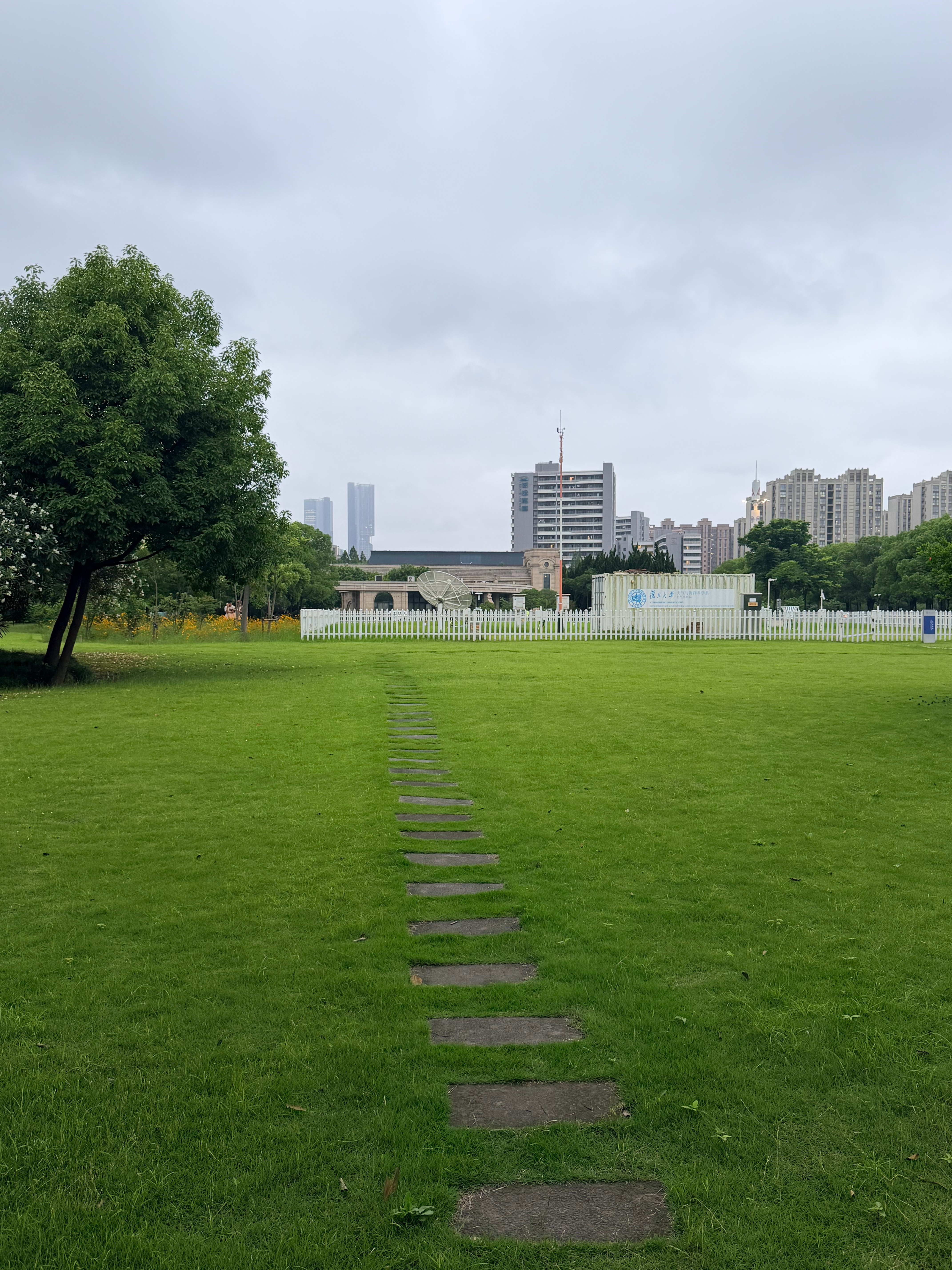 入梅之际的青空，是缓慢地被蒸潮与骤雨消溶。从日影迷离朦胧，到墨云叆叇不开，最终当