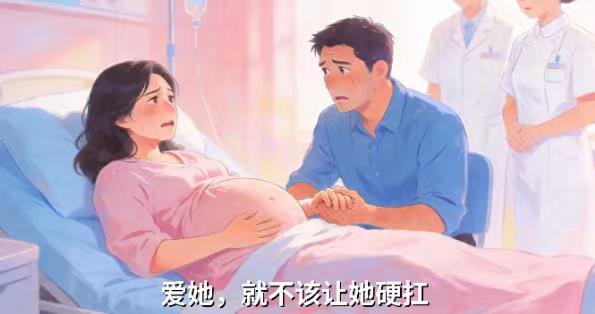 她疼到呕吐捶床，就是不肯打无痛！老公跪地哀求：求你了！真相让人心疼
宫缩两小时，