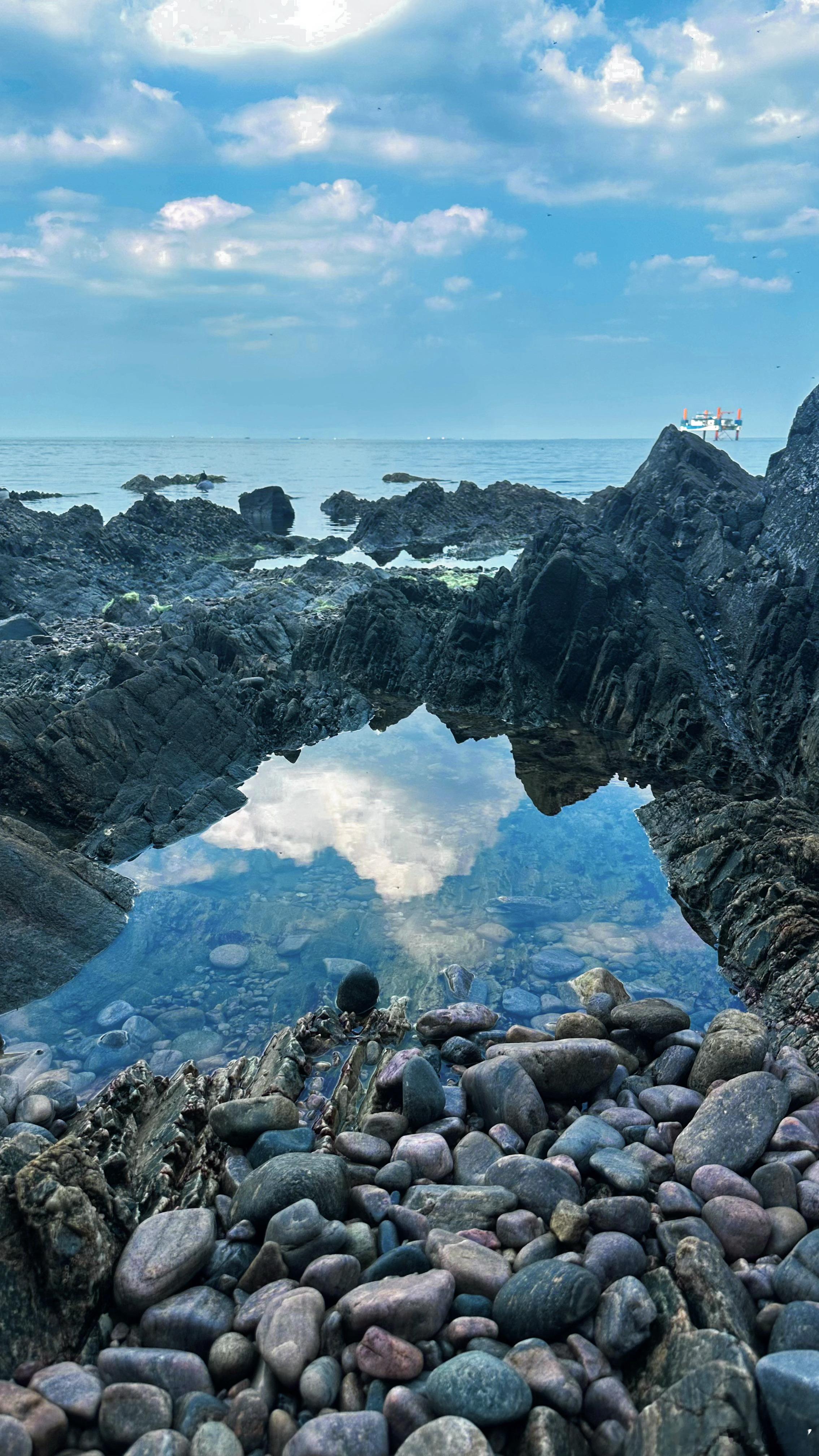 海有自己的天空日常记录随手拍夏天烟台手机摄影