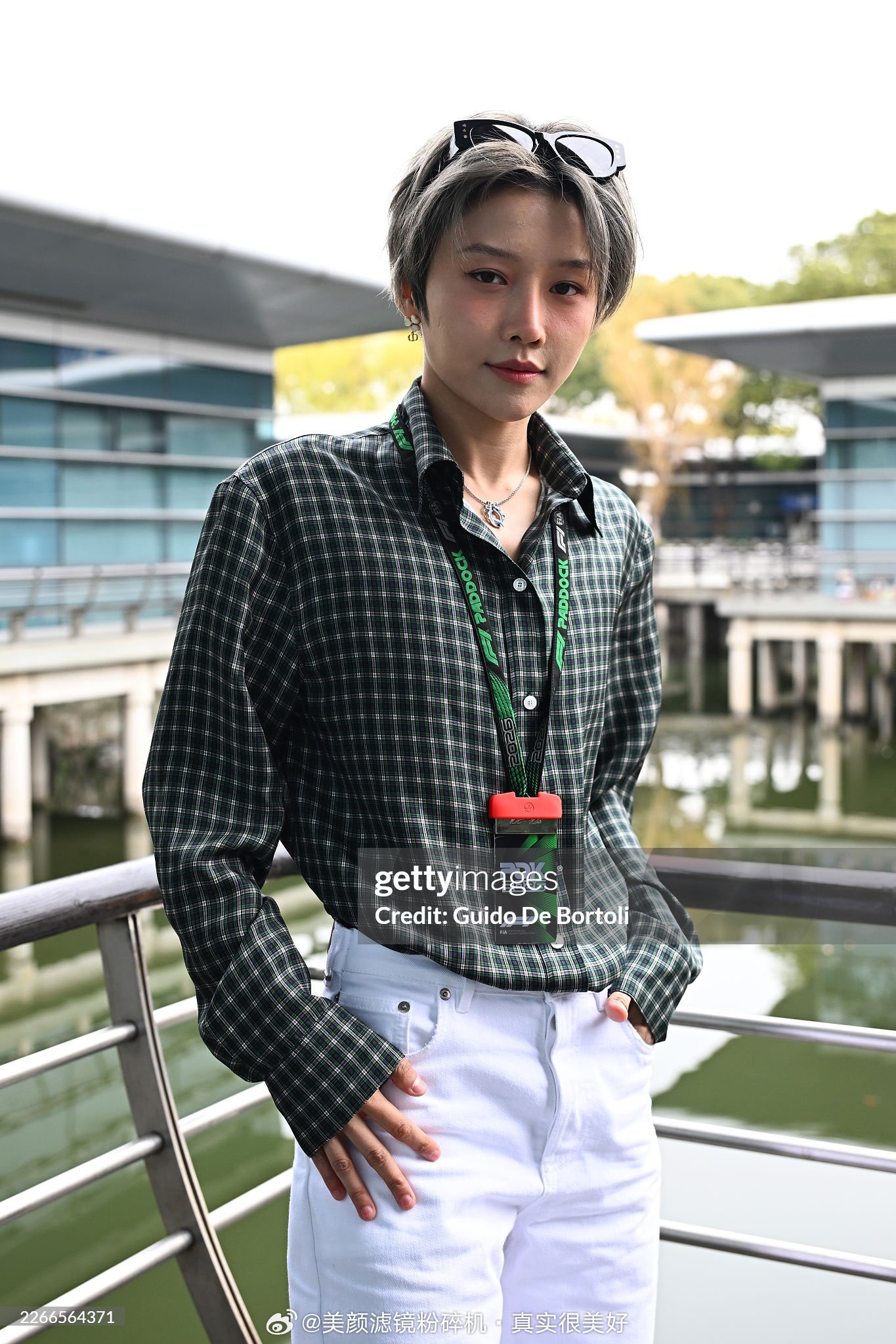 刘雨昕F1现场新闻图 