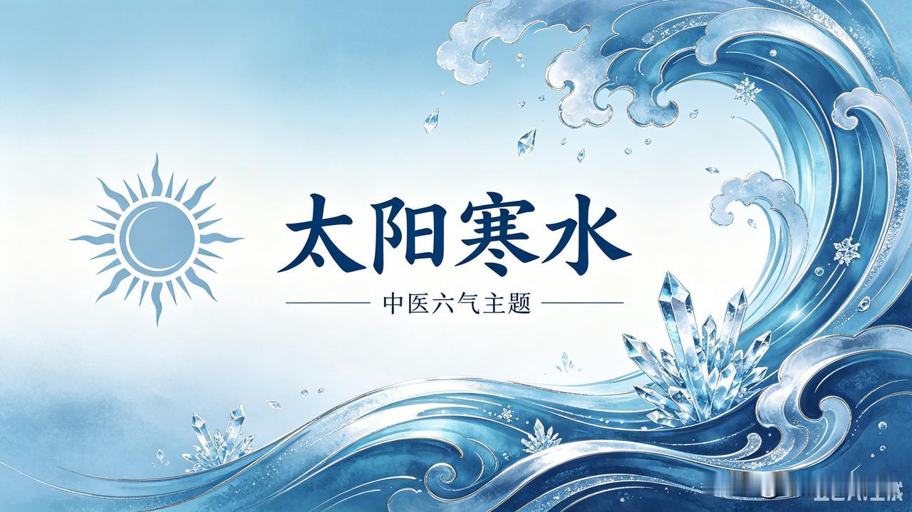 通俗讲透：太阳为啥是寒水
 
先抓三个核心，全是大白话，一听就懂：
少阳＝一点点