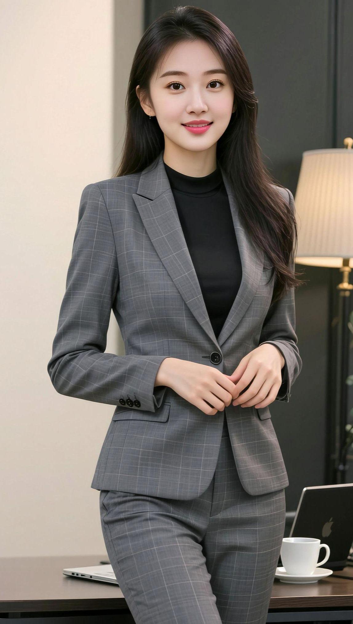 职场干练写真  抖音ai创作 高颜值