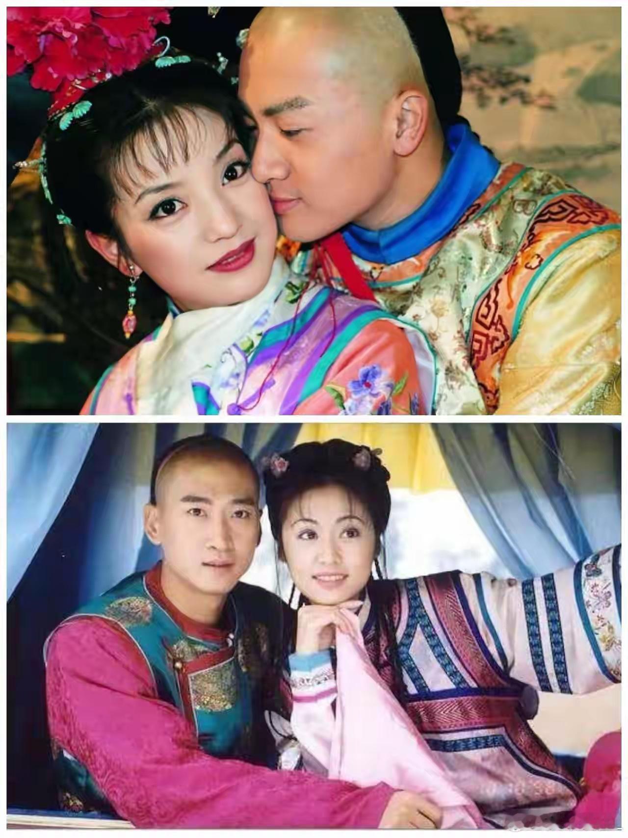 四版《还珠格格》角色对比（缩写）： 小燕子：首版最经典，可爱灵动；黄奕版显呆愣；
