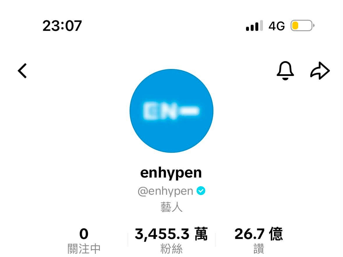 在李羲承回归当天，ENHYPEN官方把各平台头像换成模糊版本 