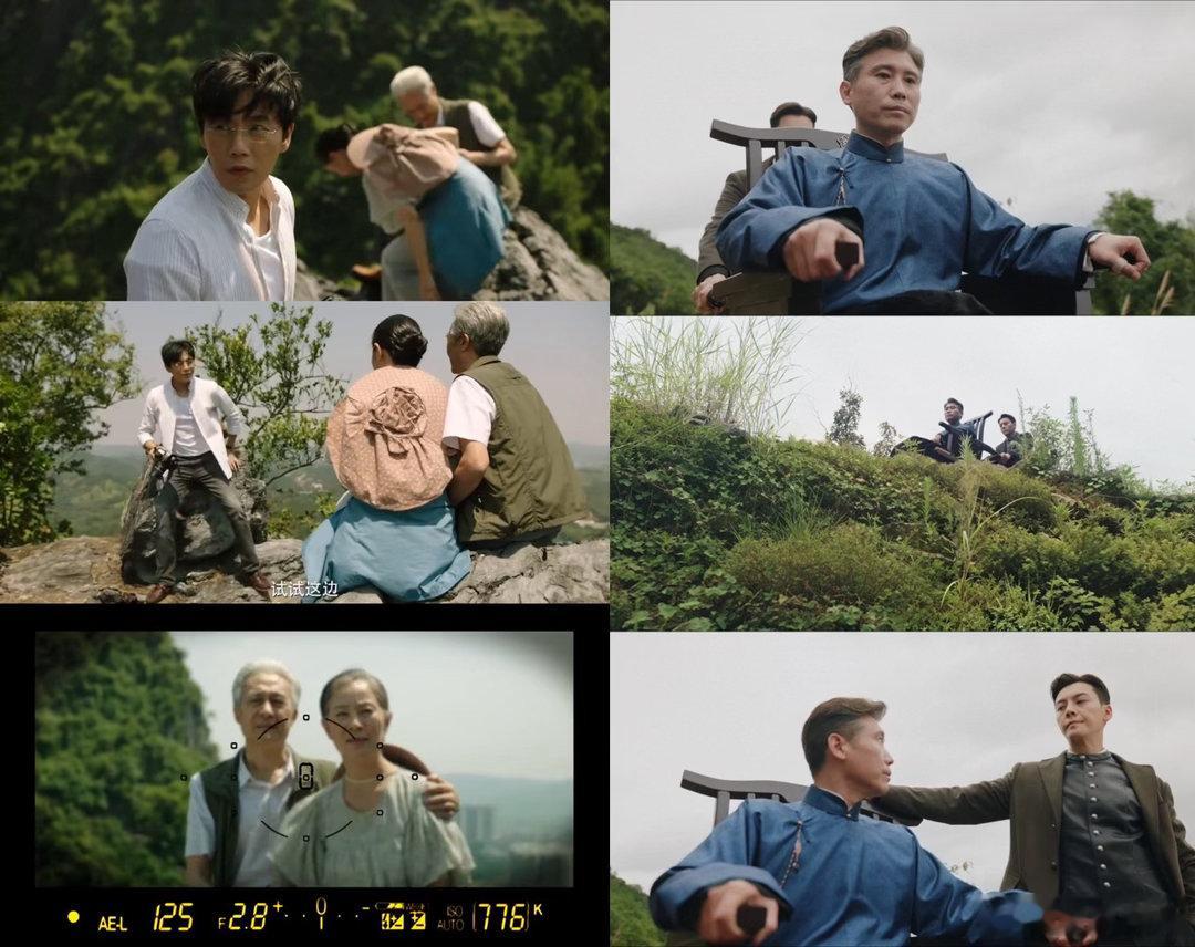 九门有自己的隐秘的角落九门佛爷气场太强，只是佯装推人，威慑力直接拉满，看李登山的