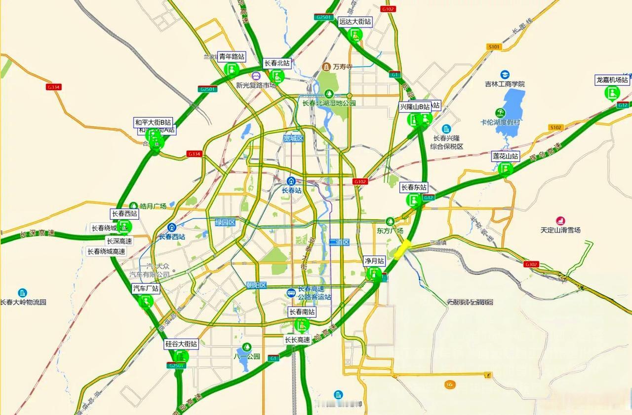 【长春市绕城高速公路西北环段改扩建工程】正在开展前期招投标工作。项目全长约40千