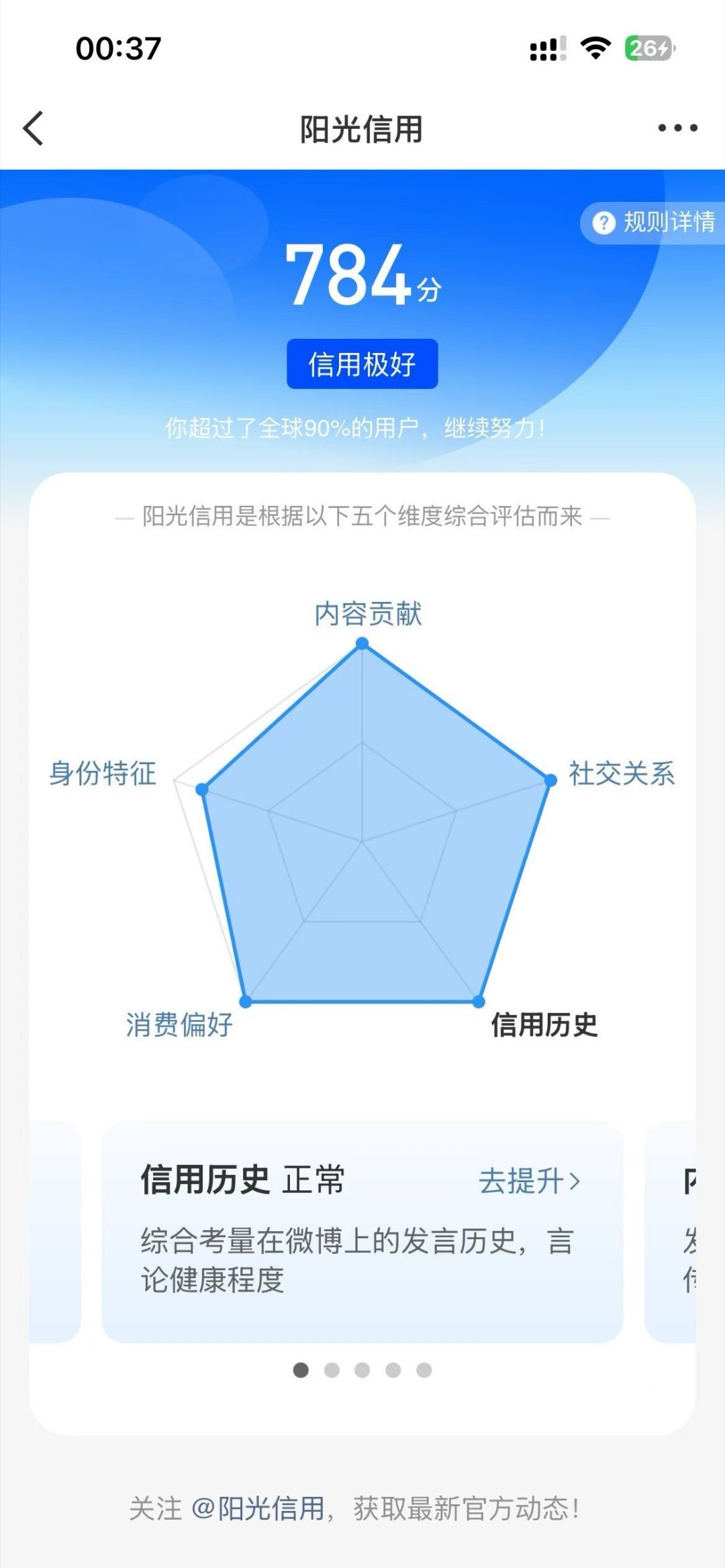 我高考成绩查到了 
