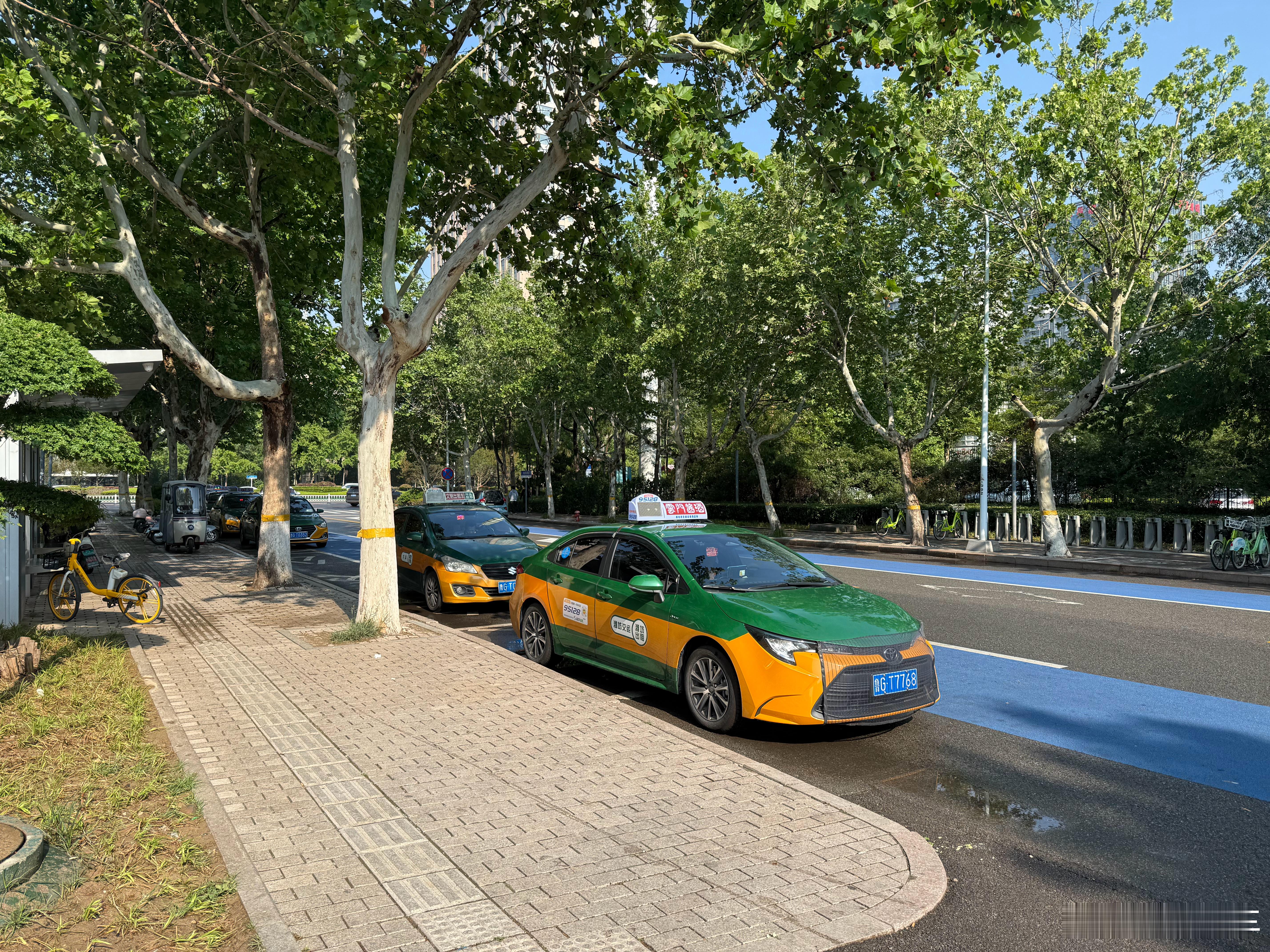 潍坊的出租车，日系，韩系，牌子真多潍坊出租车生活手记 ​​​