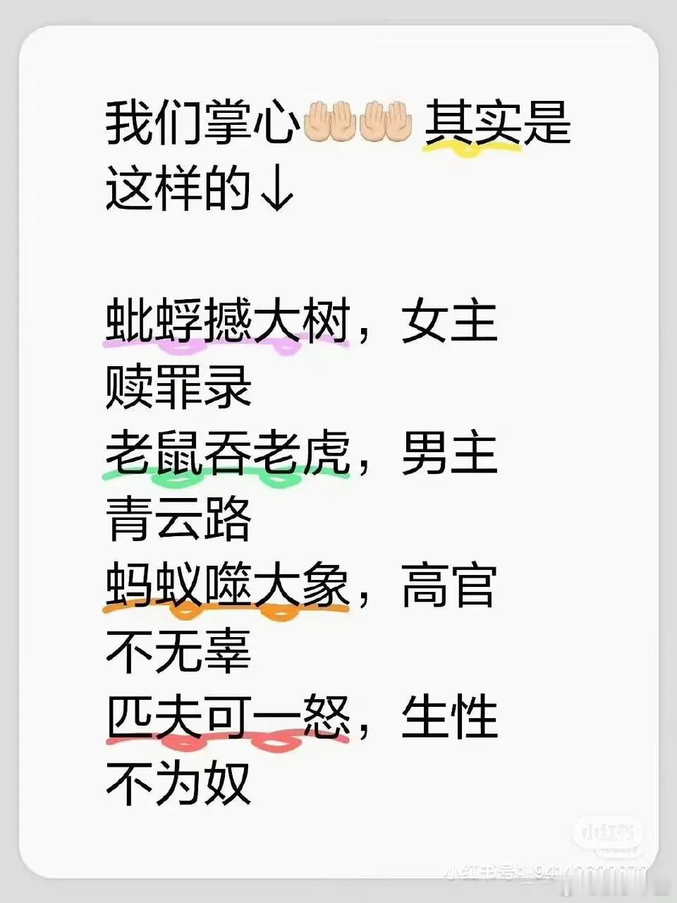 电视剧掌心 谁能想到这竟然是纯新人编剧写出的台词，剧里处处都是对阶级权贵和小人物