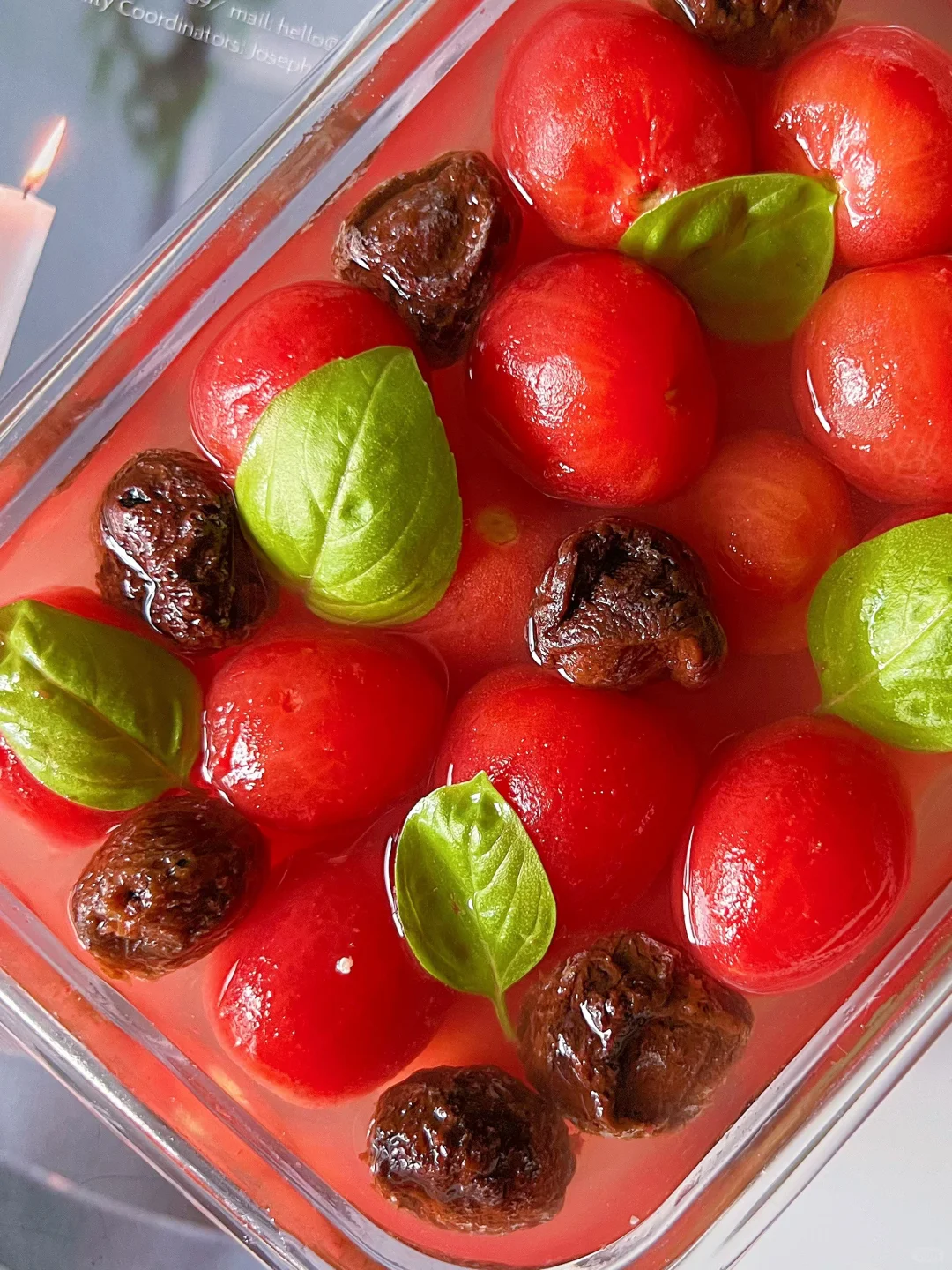 一口让你回到童年！冰镇梅渍小番茄