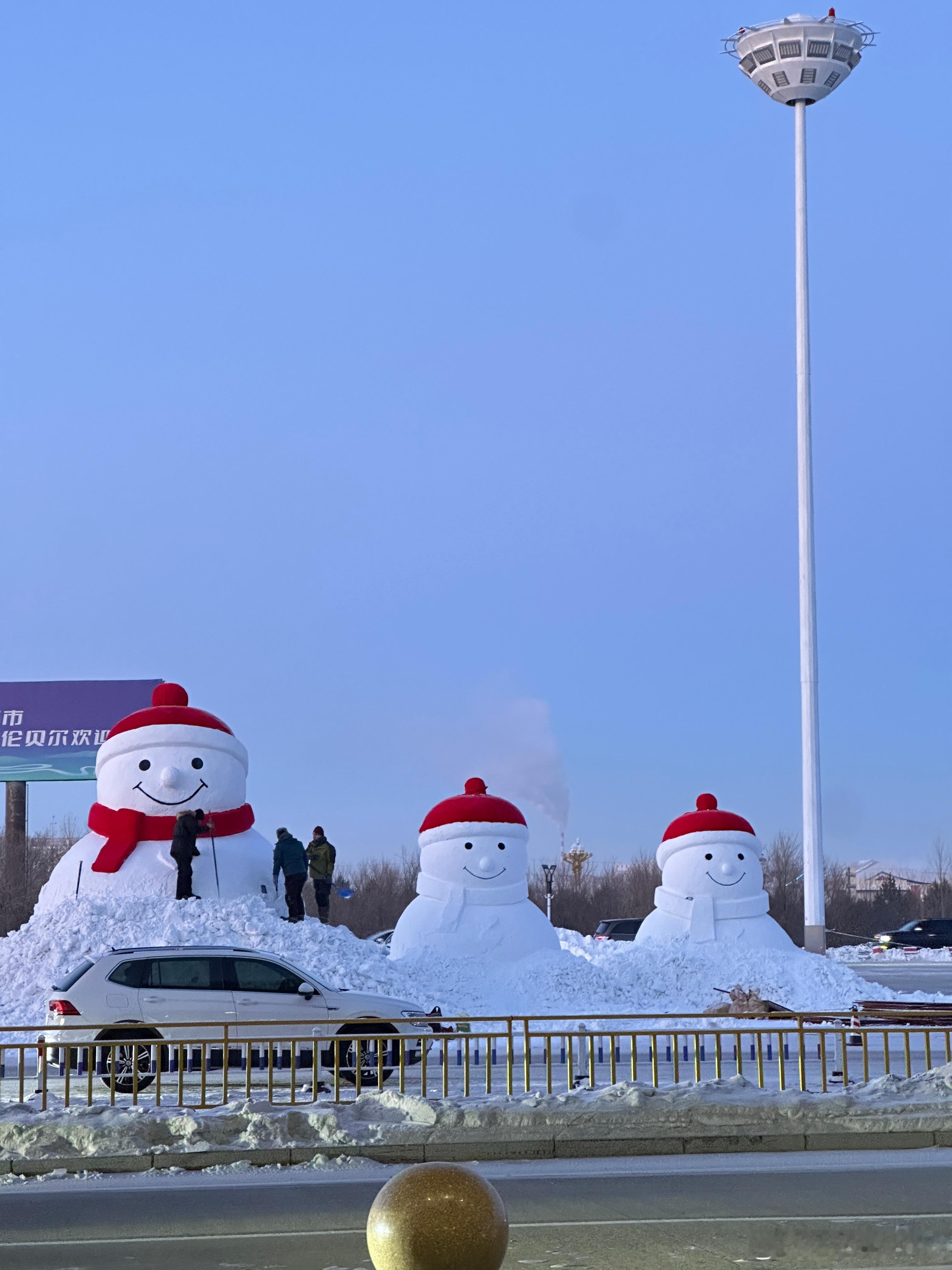 到海拉尔啦菡菡子的日常 感受一下零下23度的气温❄️ 呼伦贝尔·呼伦贝尔海拉尔机