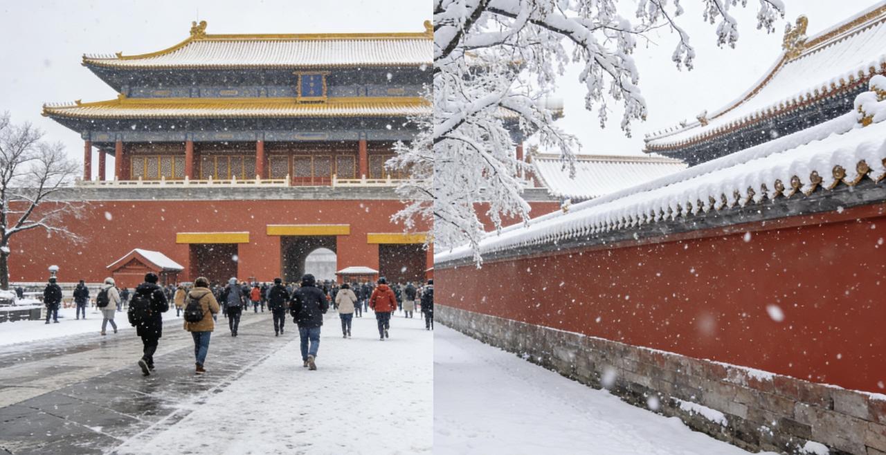 北京变身“冰雪王国”！这次雪花为啥这么大？气象专家揭秘背后原因

这几天，北京人