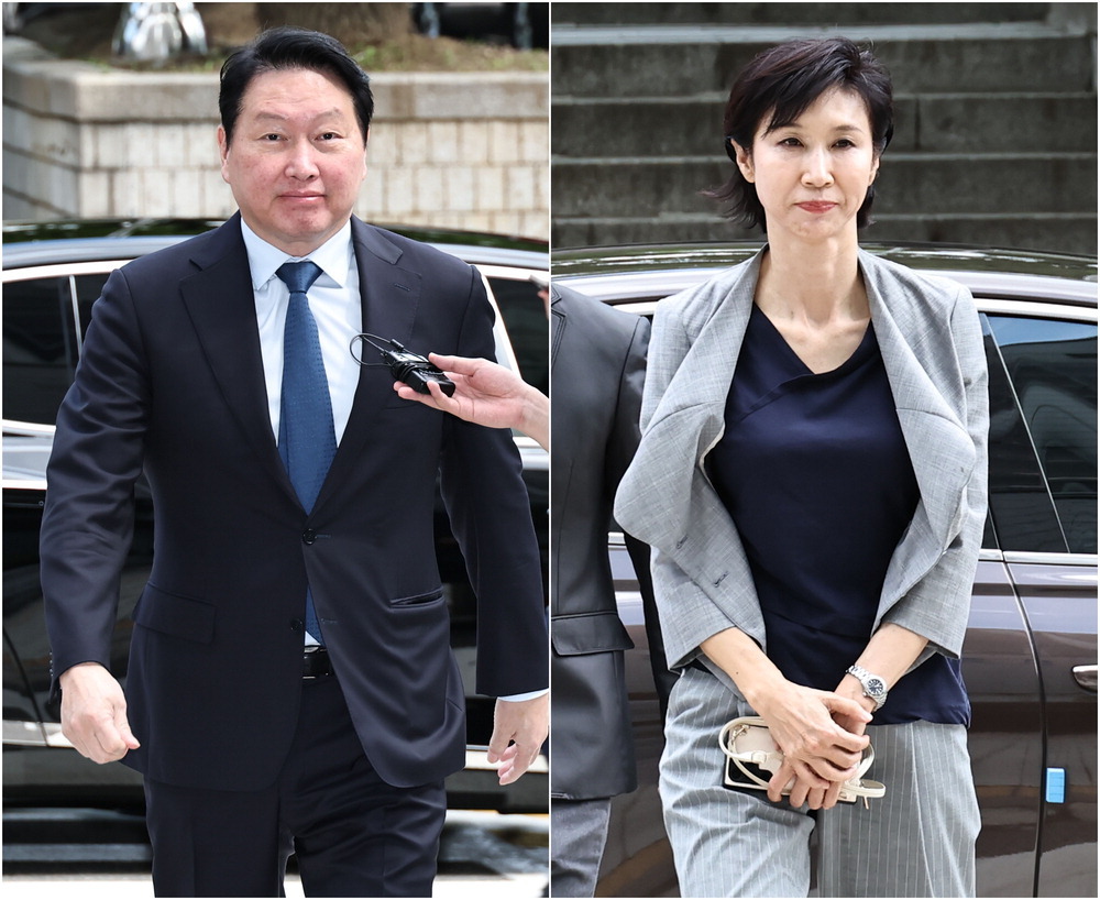 #SK会长离婚前妻分走9440亿韩元# 【韩法院：SK会长应向前妻支付9440亿