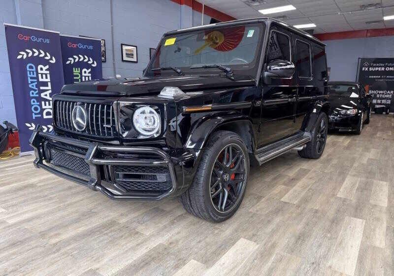 不到10w，买一台黑武士 G63
2019 Mercedes-AMG G63，4