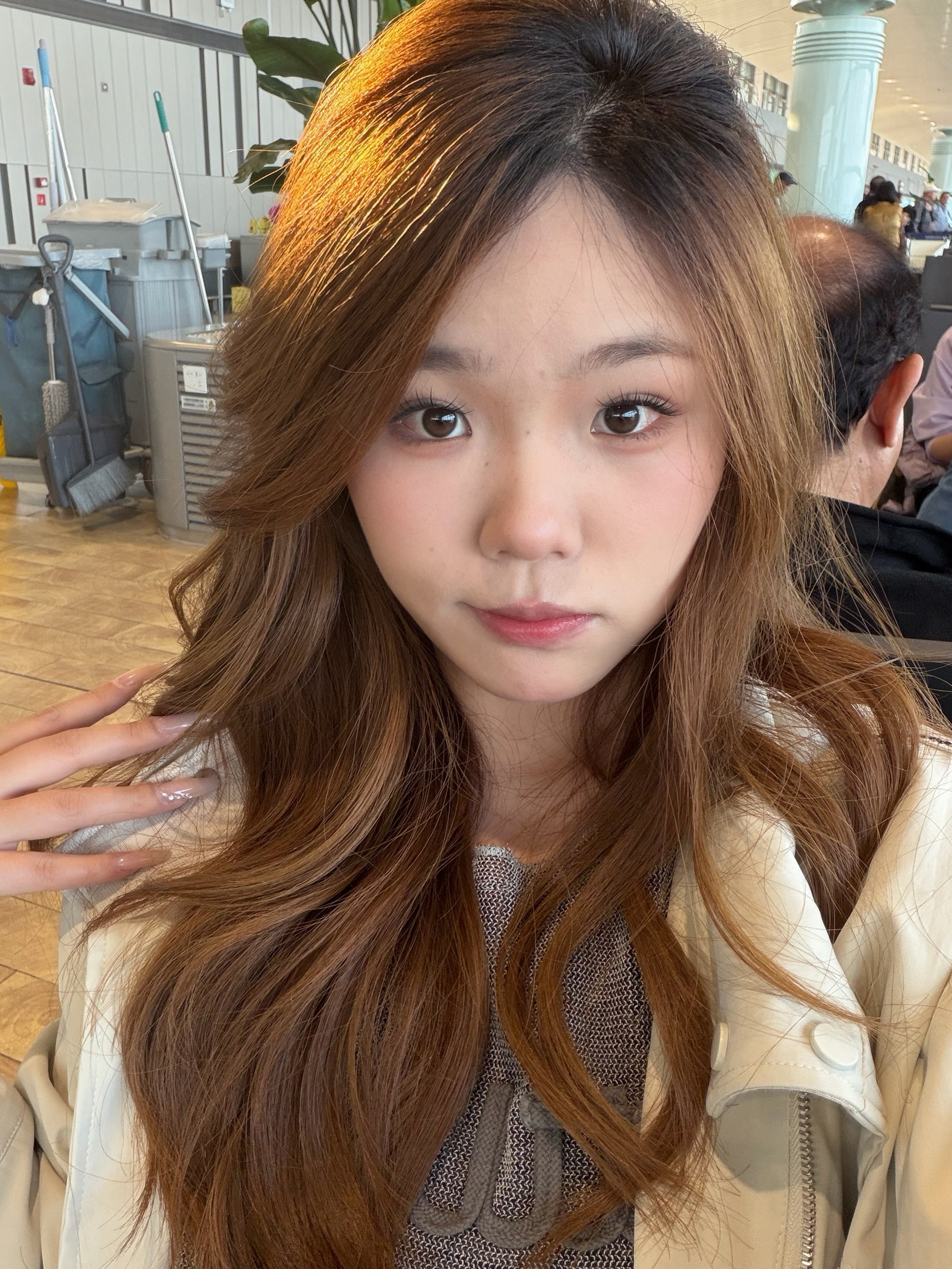 早班机好困，但好在准时起飞啦 胶州·青岛胶东国际机场