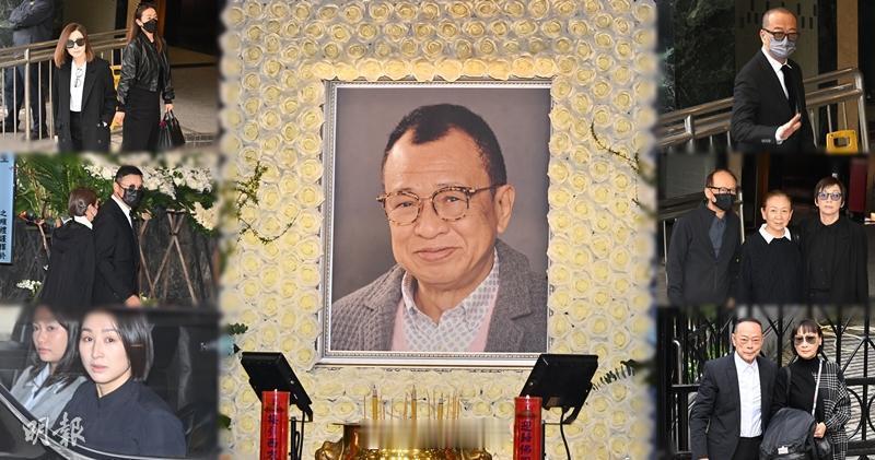 【明報即時】許紹雄出殯｜群星送Benz雄最後一程 契女佘詩曼難掩神傷 許紹雄今天