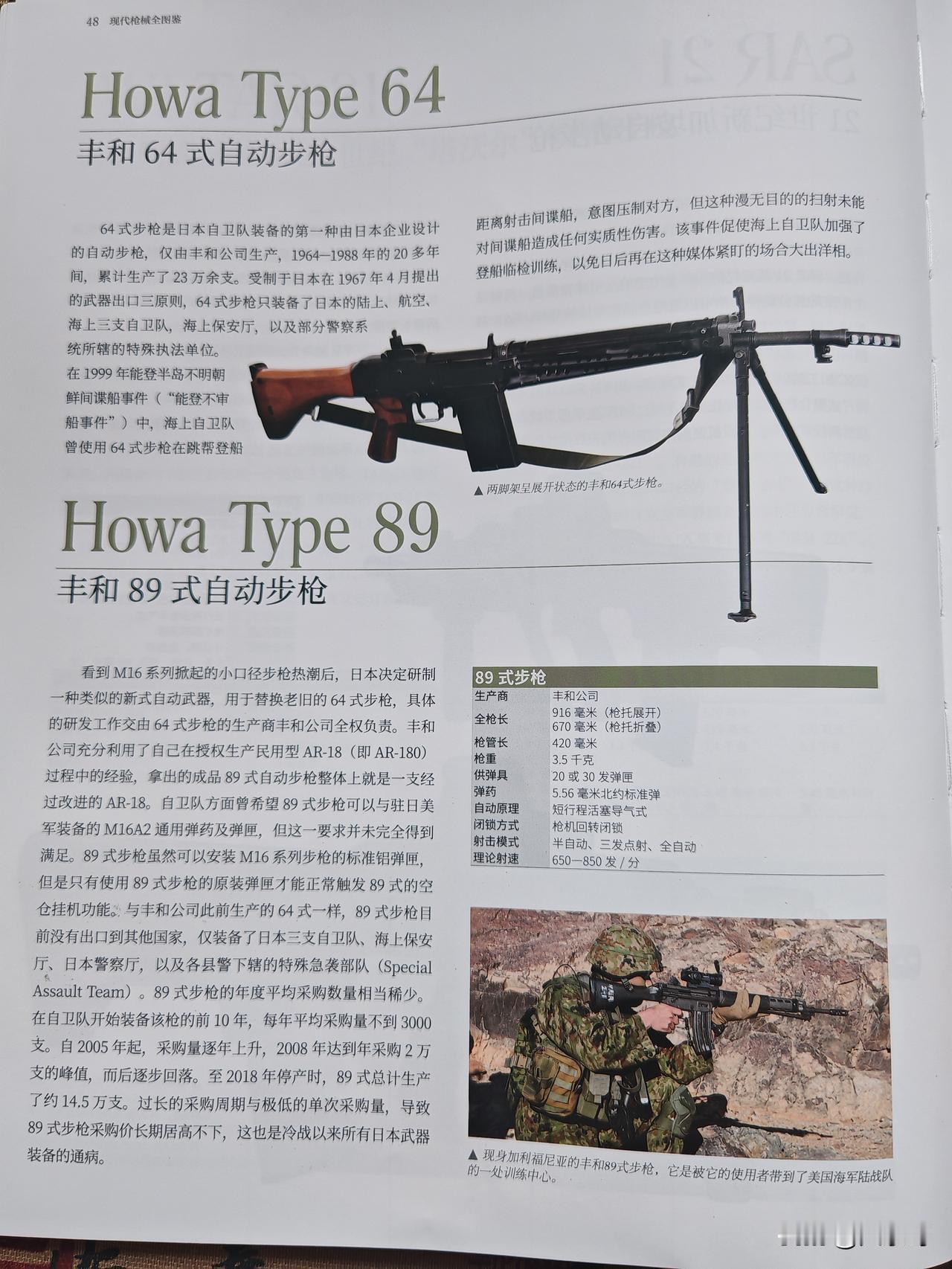 日本丰和系列手枪步枪