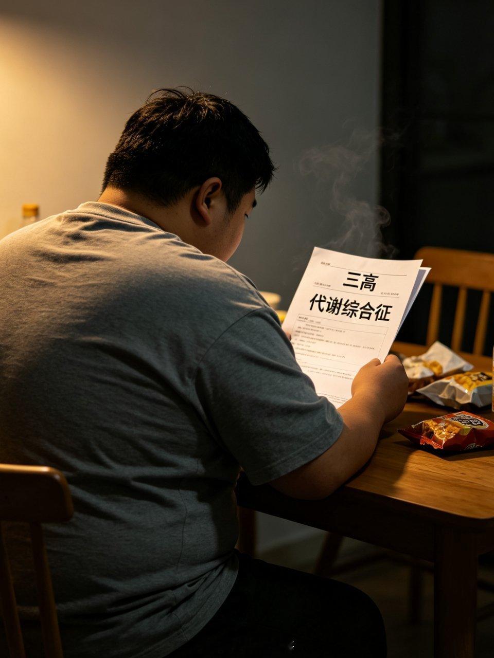 吃播的体检报告长啥样300斤吃播博主被AI查出代谢综合征30岁三百斤吃播博主体检